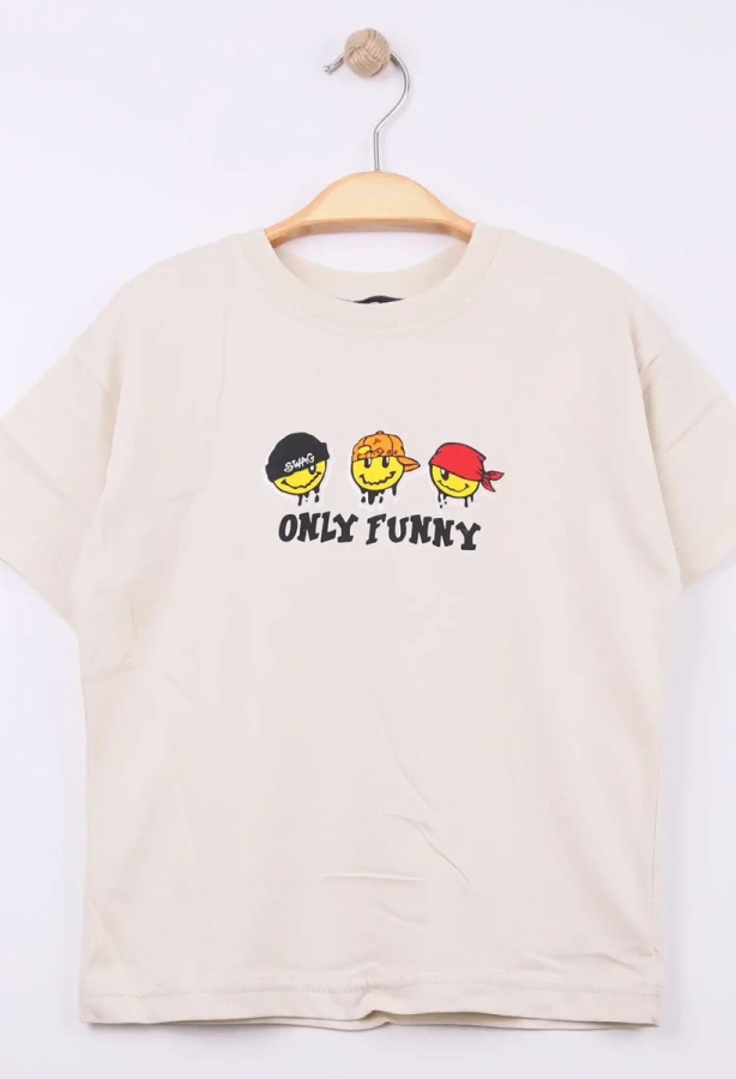 Only Funny Baskılı Erkek Tişört - Brand: FİRST KİDS - Kids & Bby Clothes From Peralane Kids Turkey