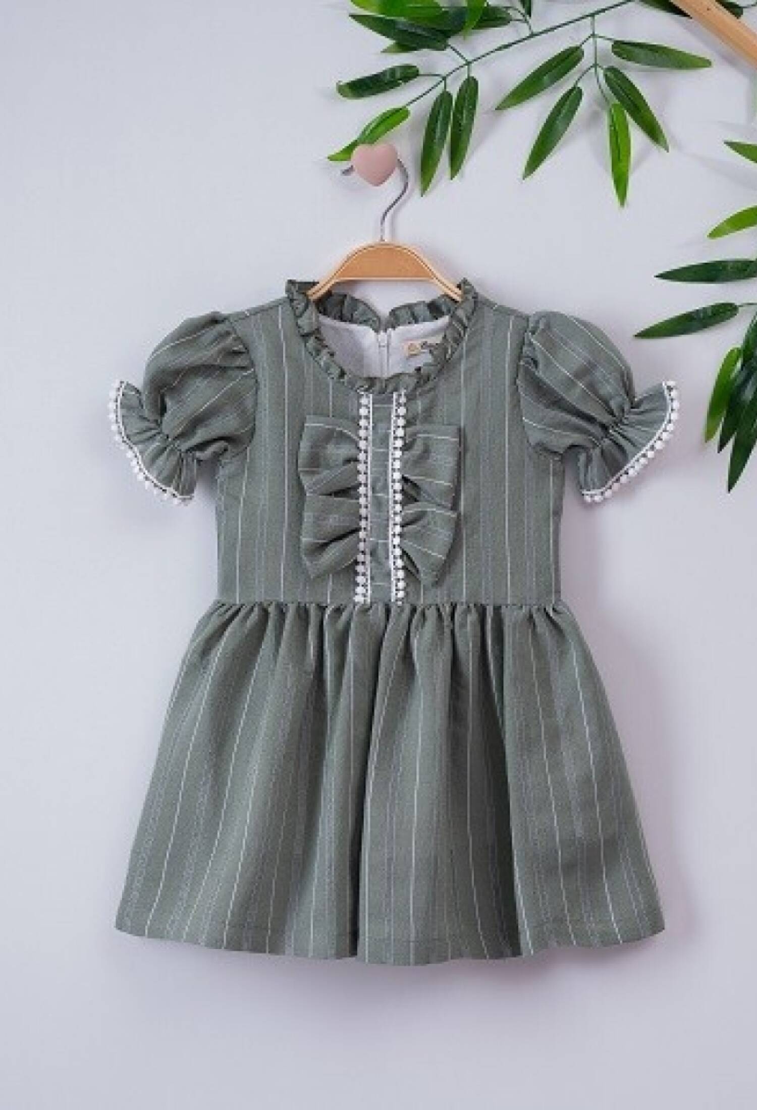Dress with Bow at the Front