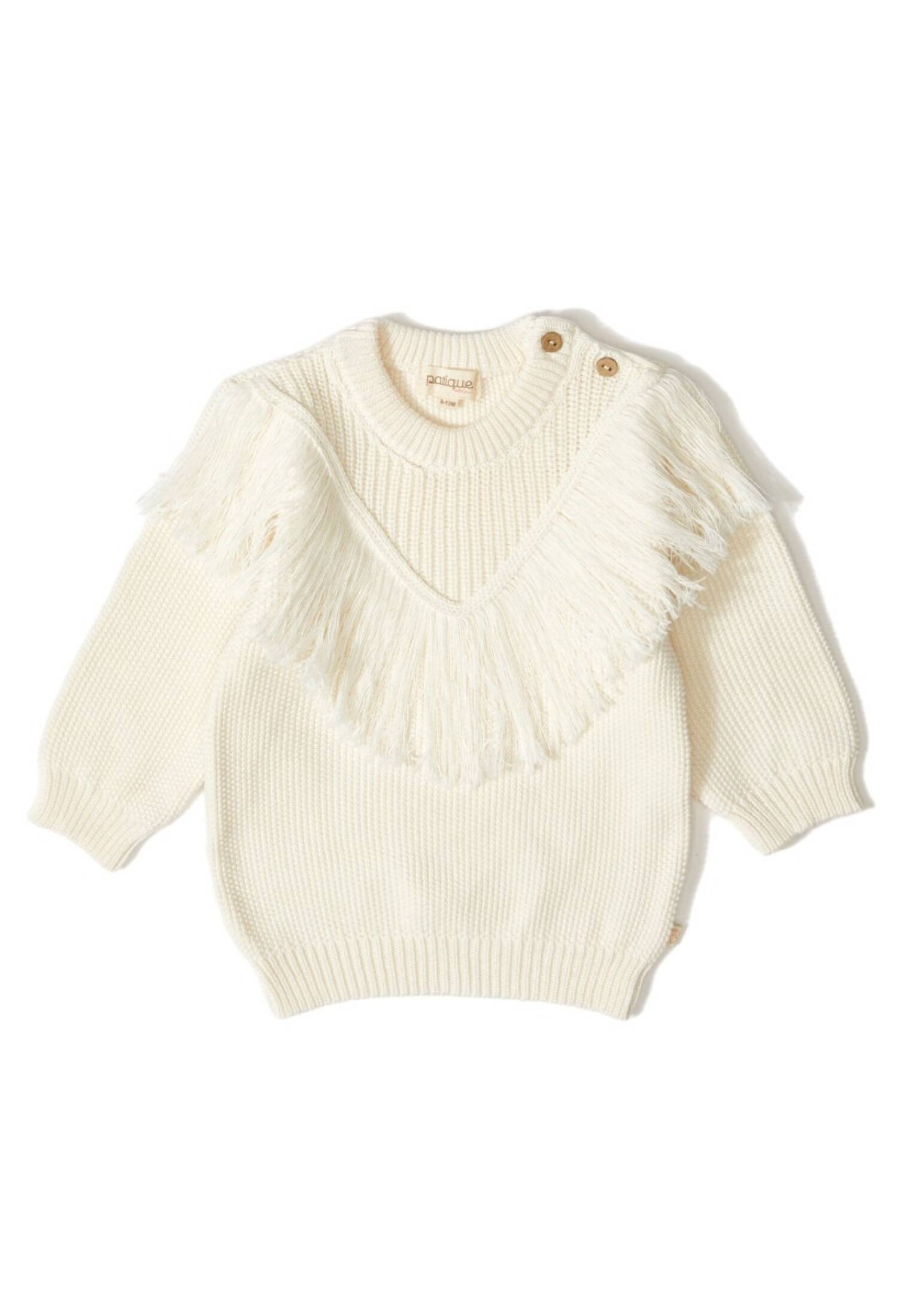 Organic Cotton Baby Sweater with Tassel Uluda? Triko 1061-21043 - 1061-21043