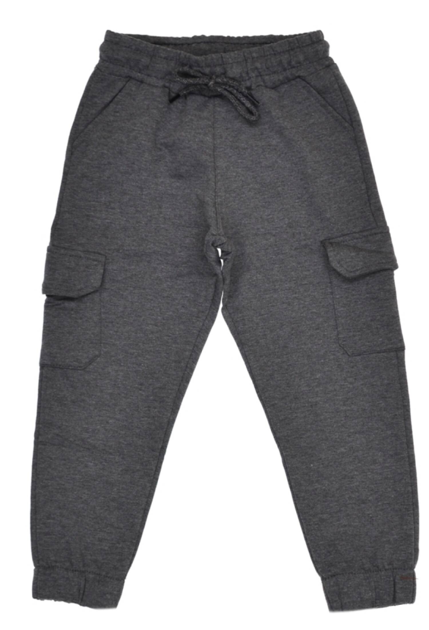 Girls' Single Bottom with Elasticated Cuffs and Commando Pockets