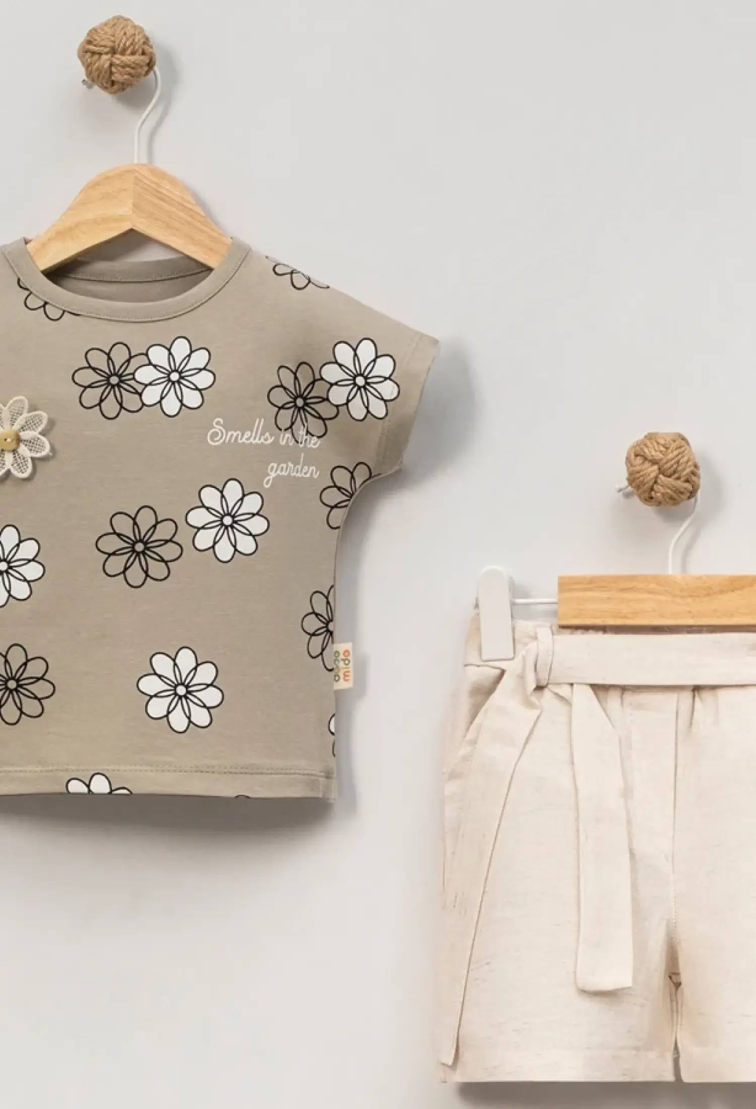 Papatya Baskılı Kız Takım - Brand: EYMUS - Kids & Bby Clothes From Peralane Kids Turkey