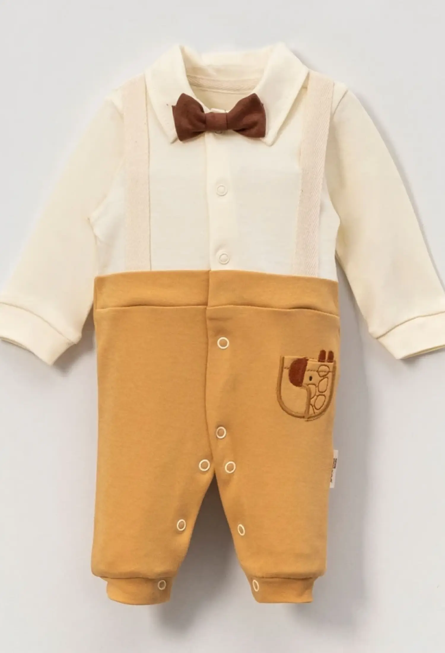 Papyon Detaylı Erkek Bebe Tulum - Brand: VOVİDO - Kids & Bby Clothes From Peralane Kids Turkey