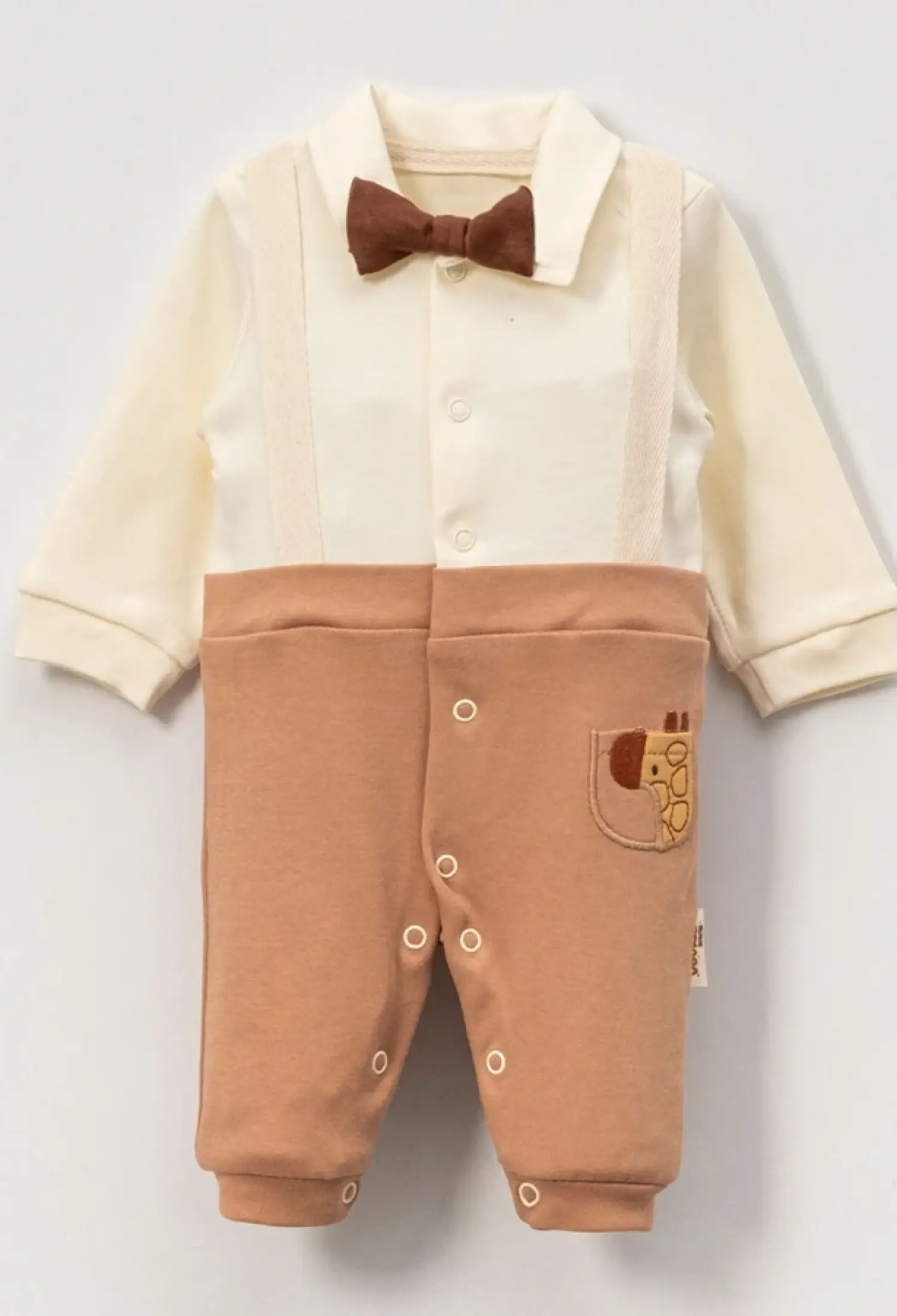 Papyon Detaylı Erkek Bebe Tulum - Brand: VOVİDO - Kids & Bby Clothes From Peralane Kids Turkey