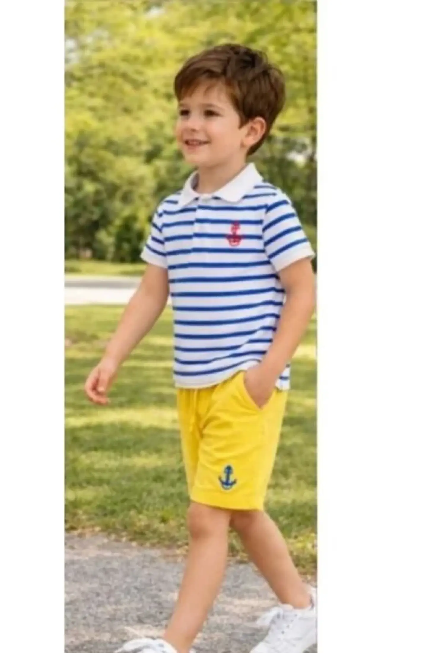 Polo Yakalı Çizgili Erkek Takım - Brand: PALM LİFE - Kids & Bby Clothes From Peralane Kids Turkey