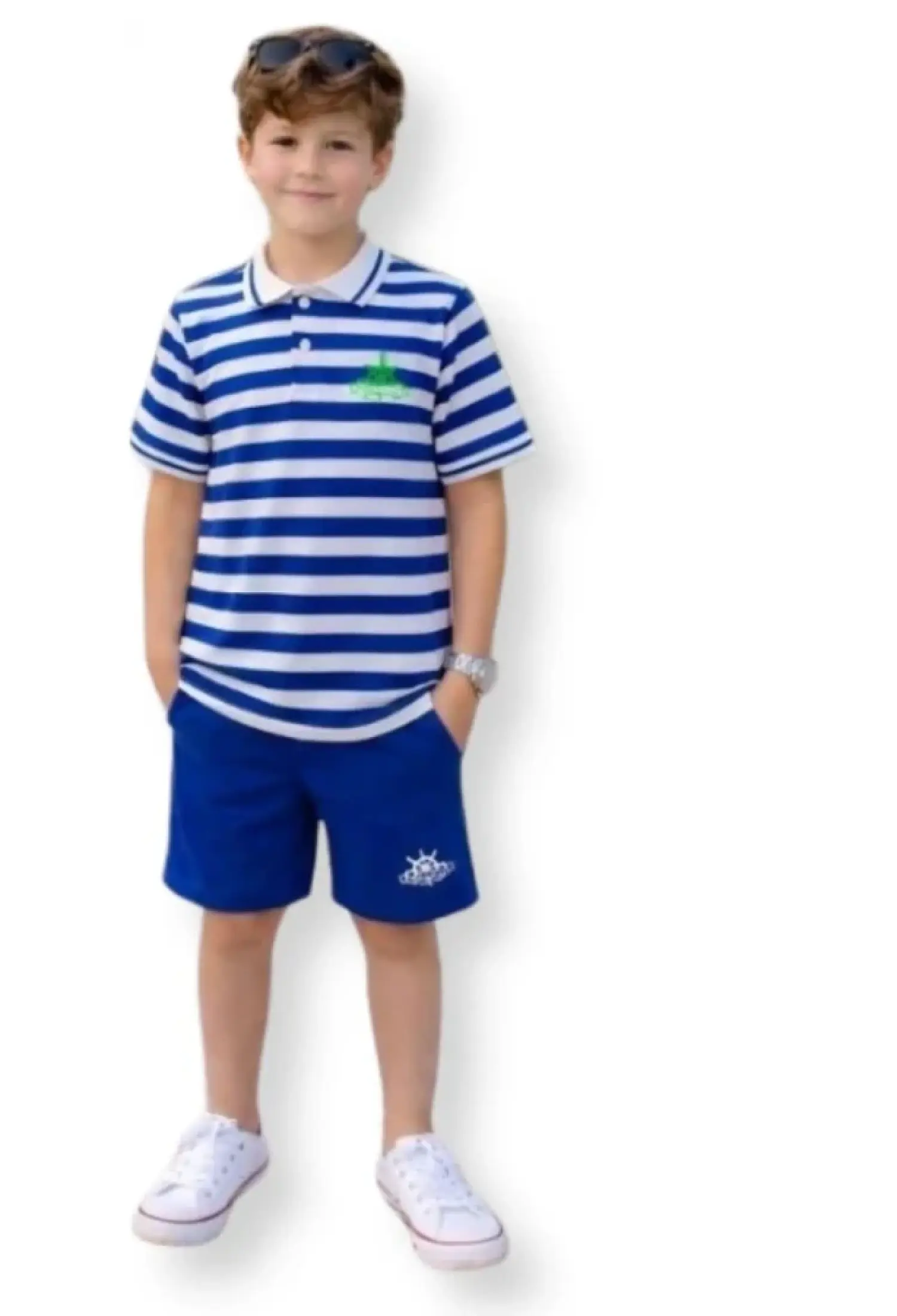 Polo Yakalı Çizgili Erkek Takım - Brand: PALM LİFE - Kids & Bby Clothes From Peralane Kids Turkey