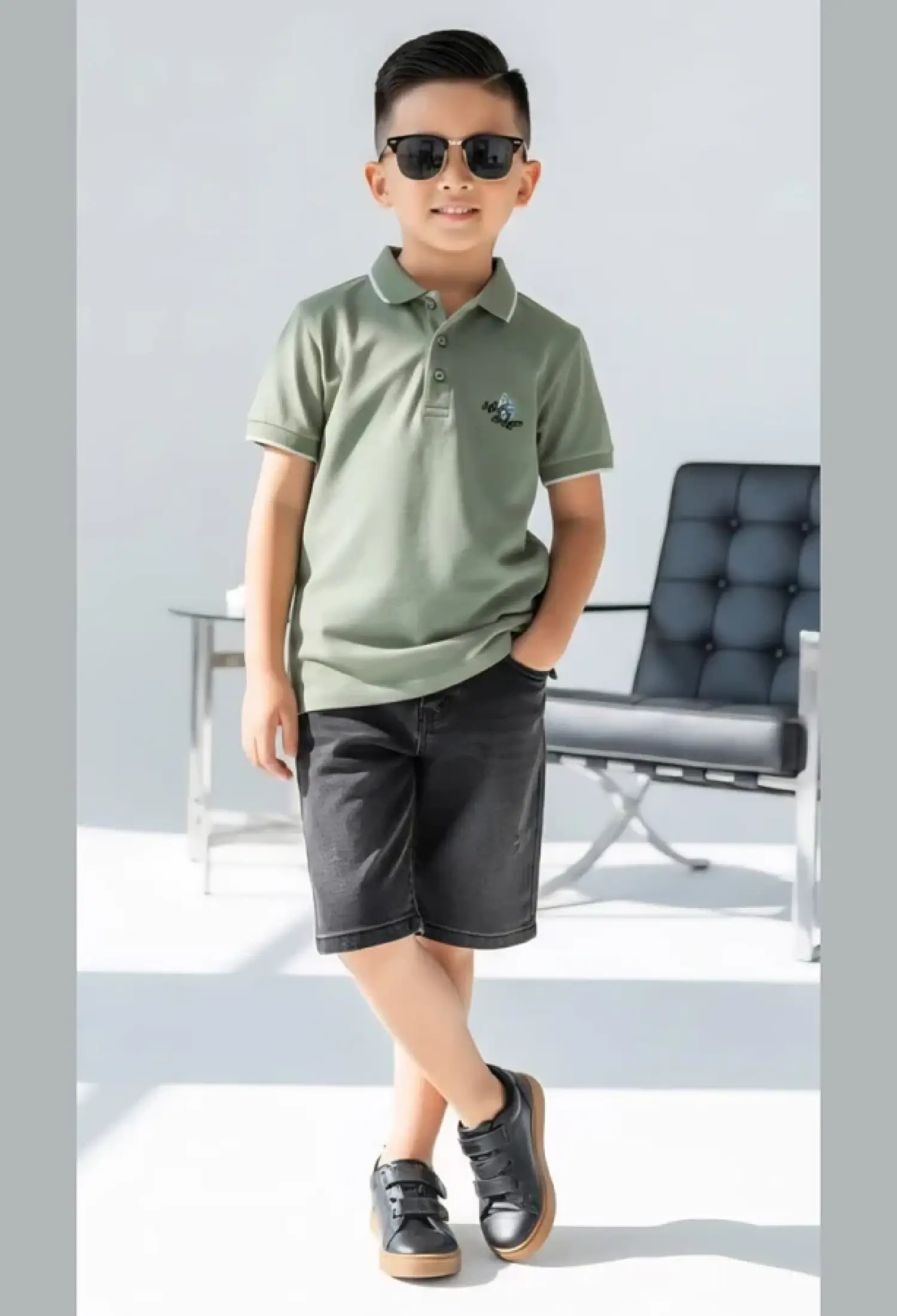 Polo Yakalı Erkek Takım - Brand: TANEM KİDS - Kids & Bby Clothes From Peralane Kids Turkey