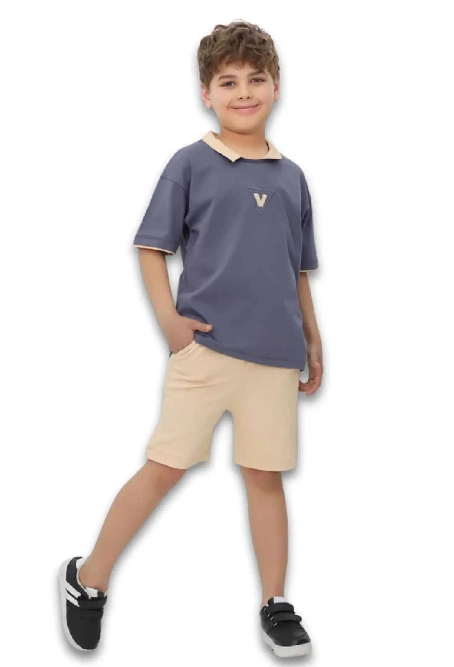 Polo Yakalı Erkek Takım - Brand: CMK - Kids & Bby Clothes From Peralane Kids Turkey