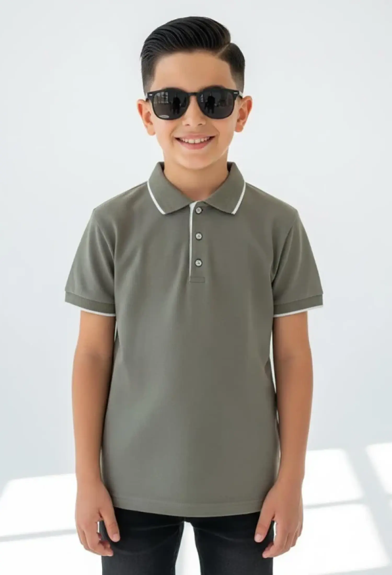 Polo Yakalı Erkek Tişört - Brand: TANEM KİDS - Kids & Bby Clothes From Peralane Kids Turkey