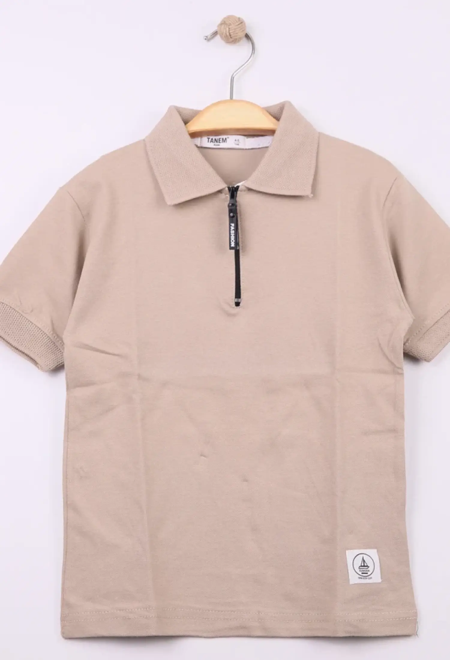 Polo Yakalı Fermuarlı Erkek Tişört - Brand: TANEM KİDS - Kids & Bby Clothes From Peralane Kids Turkey