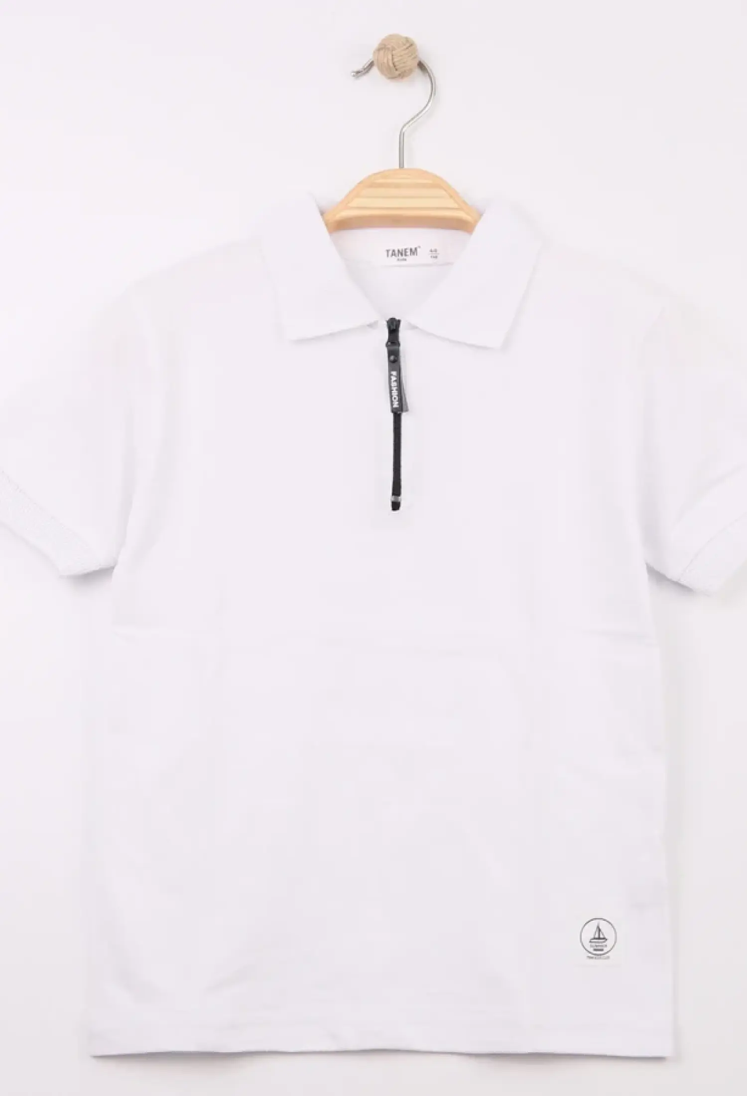 Polo Yakalı Fermuarlı Erkek Tişört - Brand: TANEM KİDS - Kids & Bby Clothes From Peralane Kids Turkey