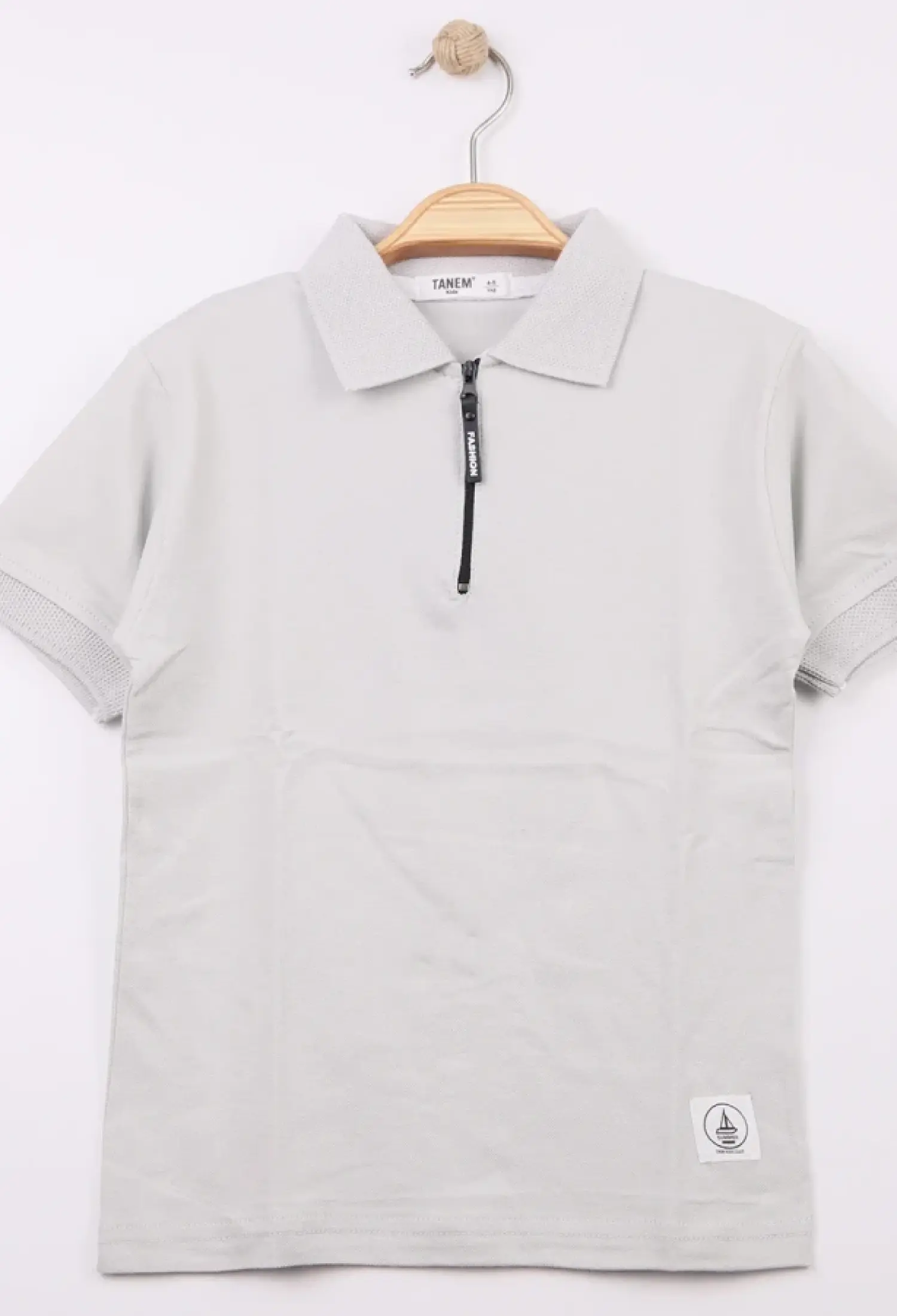Polo Yakalı Fermuarlı Erkek Tişört - Brand: TANEM KİDS - Kids & Bby Clothes From Peralane Kids Turkey