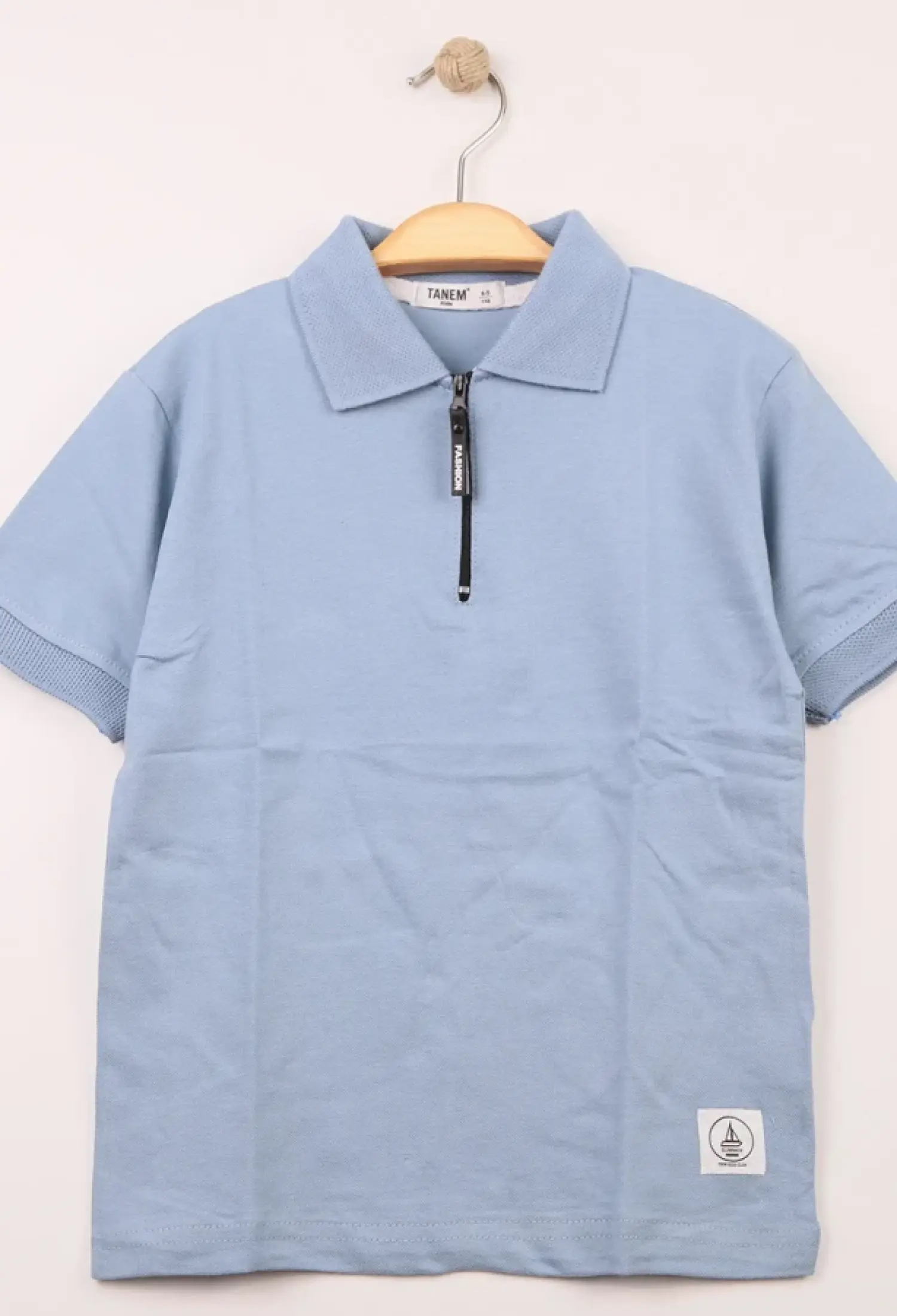 Polo Yakalı Fermuarlı Erkek Tişört - Brand: TANEM KİDS - Kids & Bby Clothes From Peralane Kids Turkey