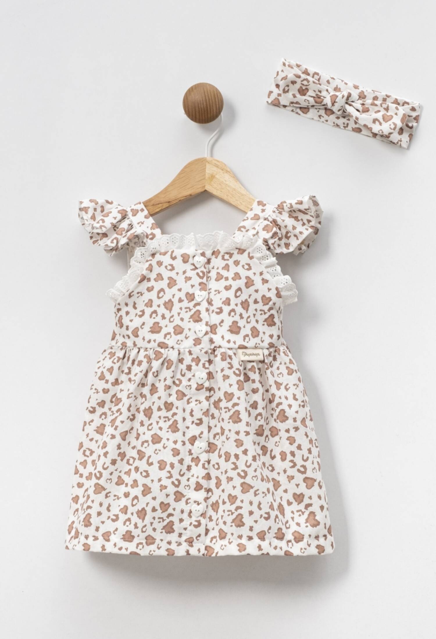 RUFFLE DRESS - PS-850 - Brand: POPSHOPS - Kids & Bby Clothes From Peralane Kids Turkey