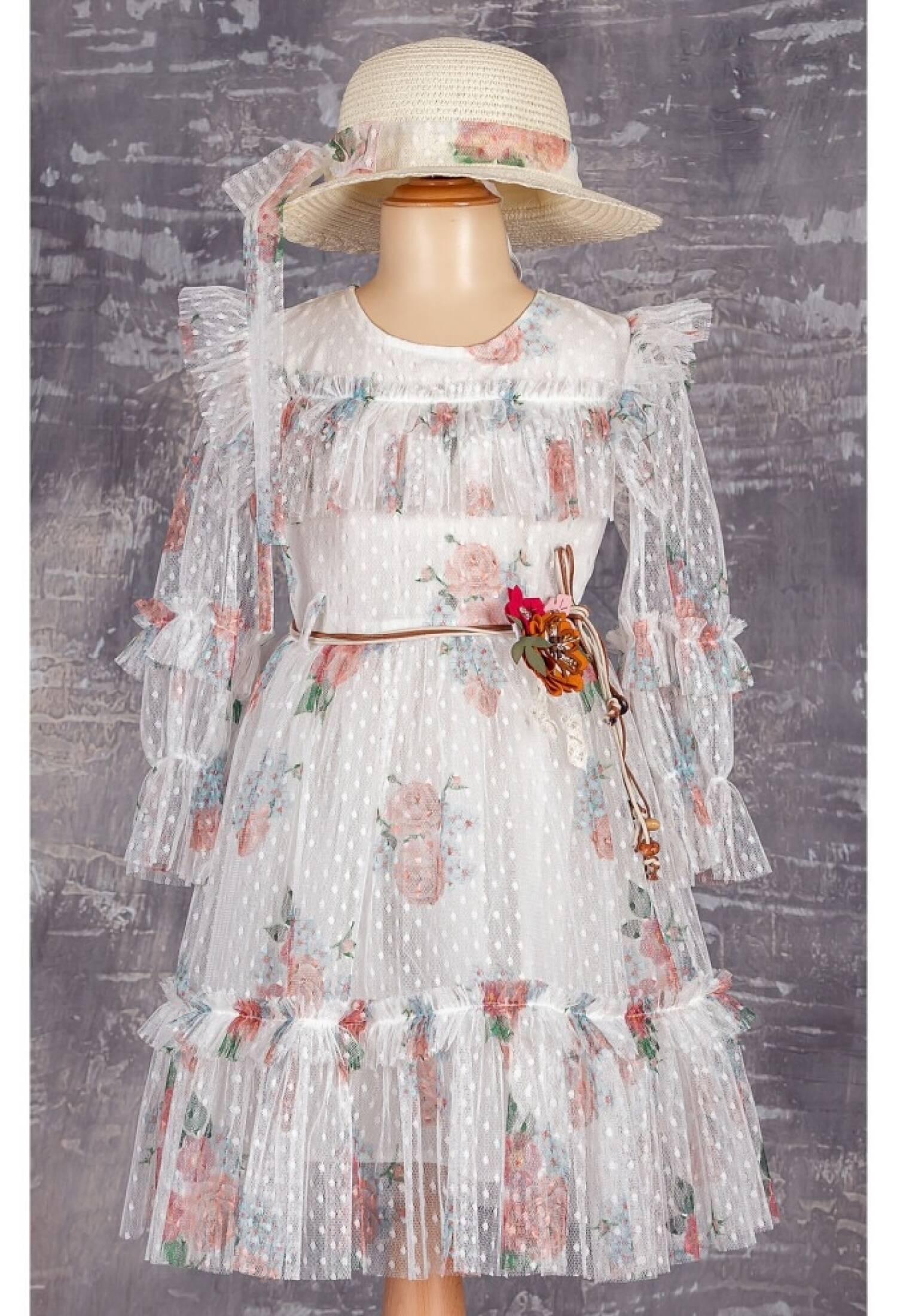 Dress with Hat Tivido 1042-2302