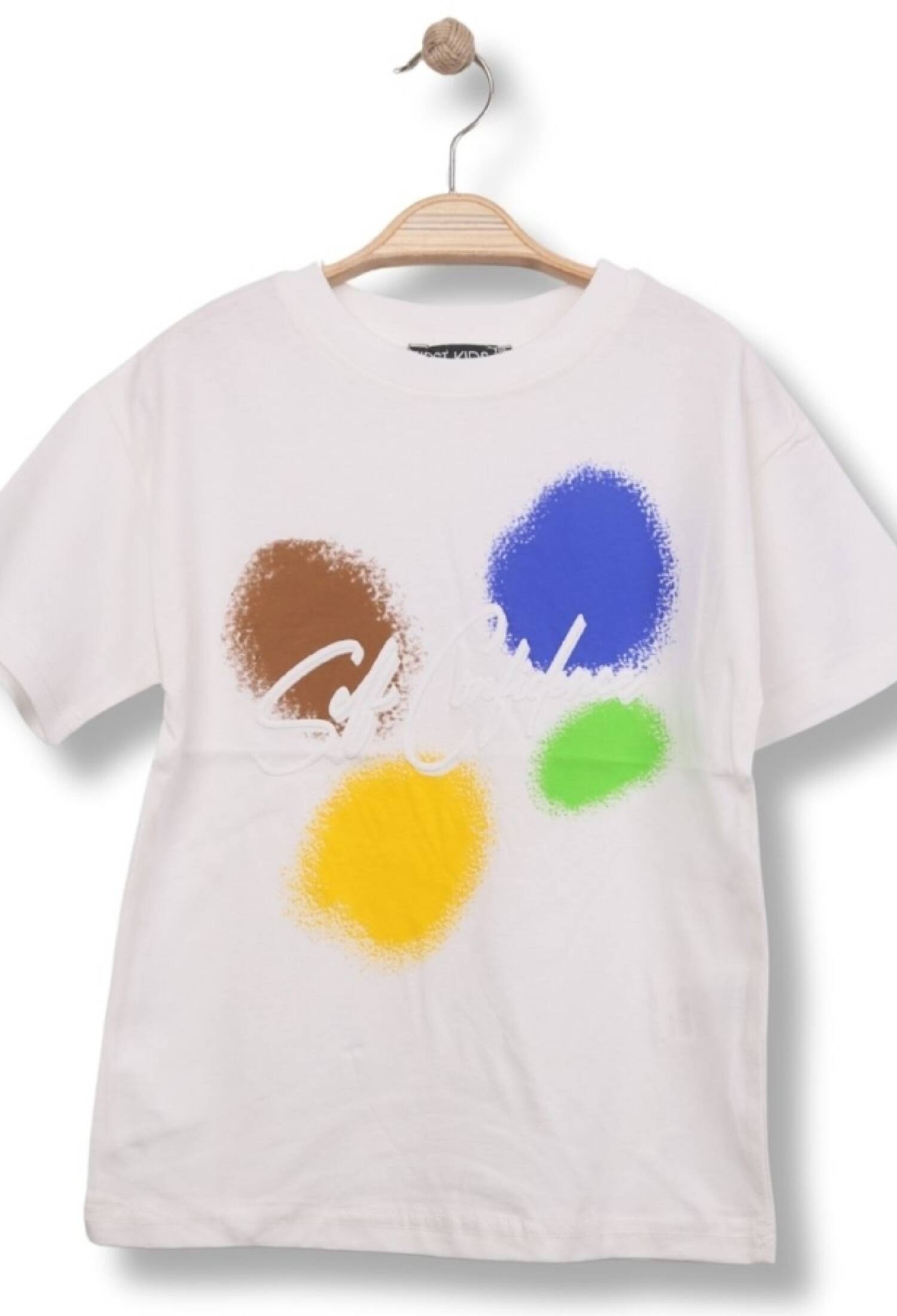 Self Baskılı Erkek Tişört - Brand: FİRST KİDS - Kids & Bby Clothes From Peralane Kids Turkey