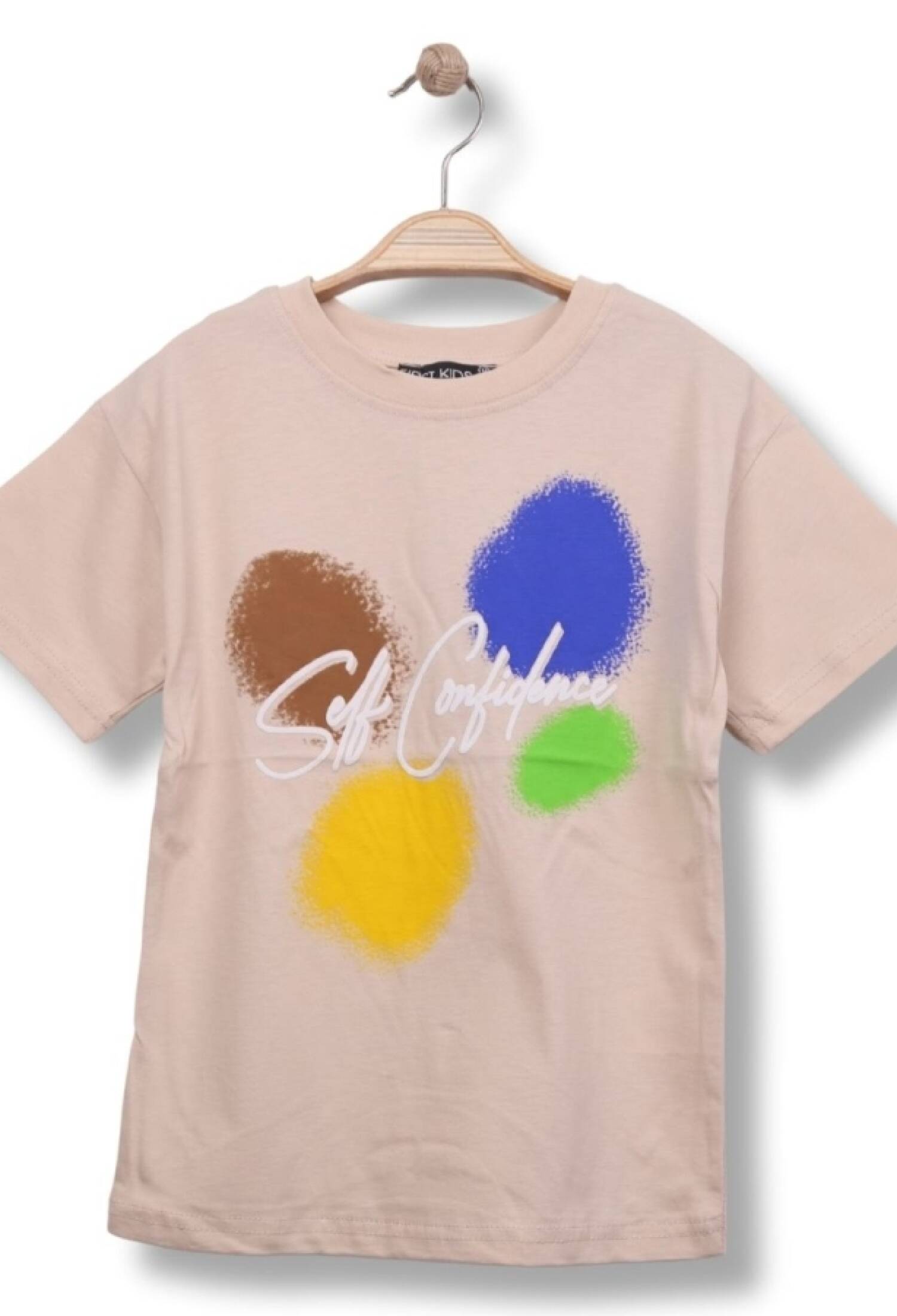 Self Baskılı Erkek Tişört - Brand: FİRST KİDS - Kids & Bby Clothes From Peralane Kids Turkey