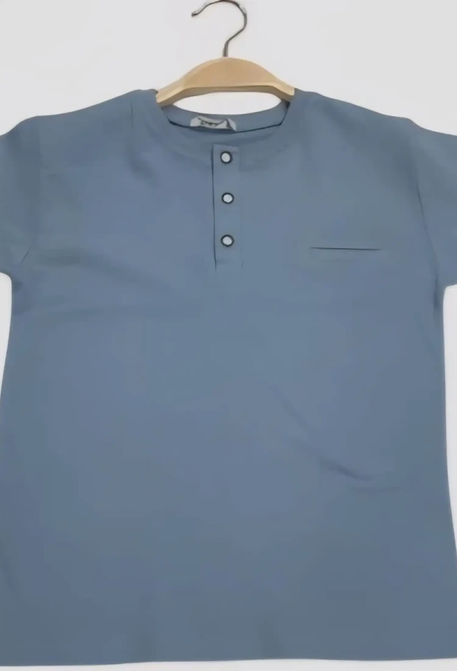 Sıfır Yakalı Düğmeli Erkek Tişört - Brand: TANEM KİDS - Kids & Bby Clothes From Peralane Kids Turkey