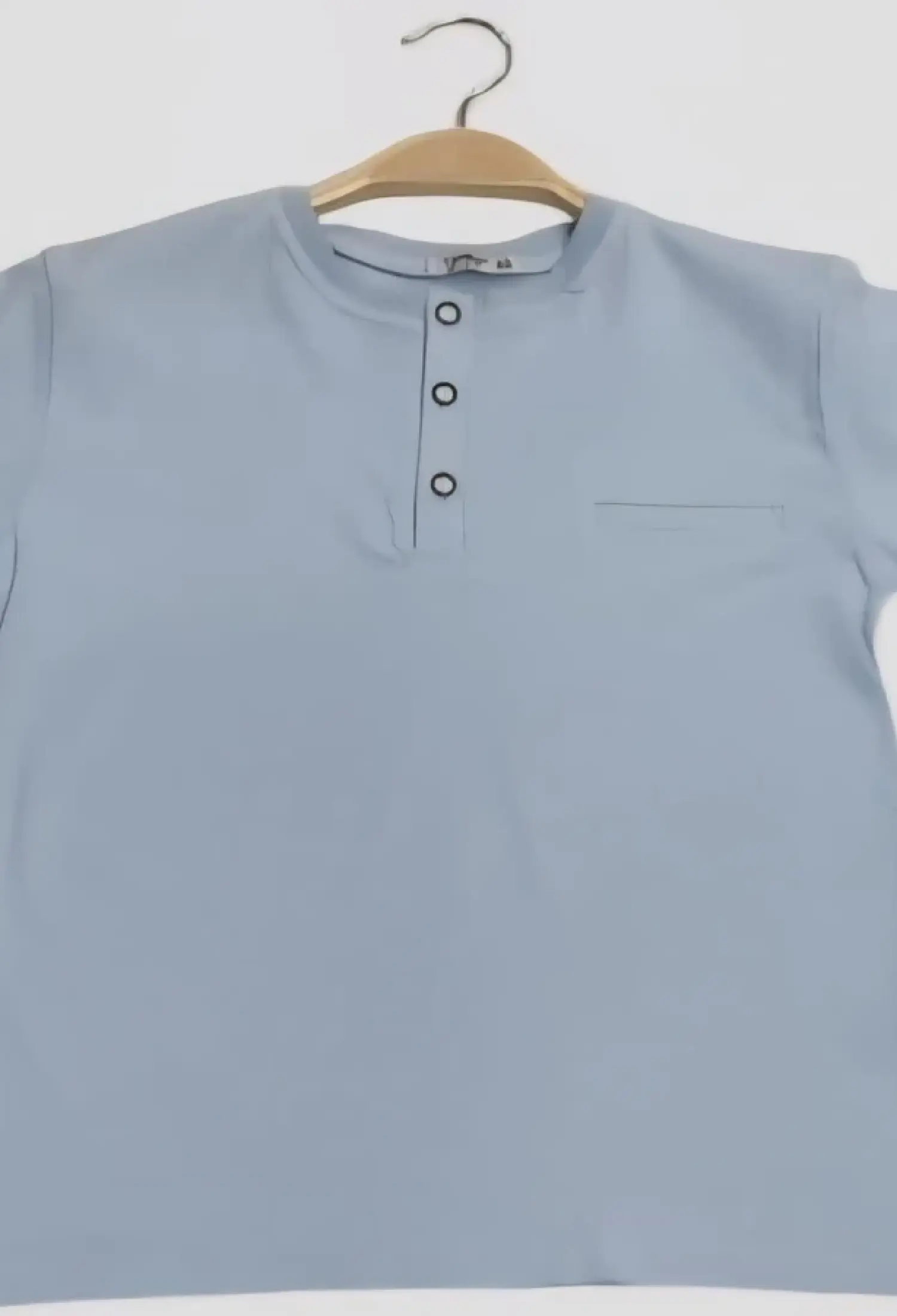 Sıfır Yakalı Düğmeli Erkek Tişört - Brand: TANEM KİDS - Kids & Bby Clothes From Peralane Kids Turkey