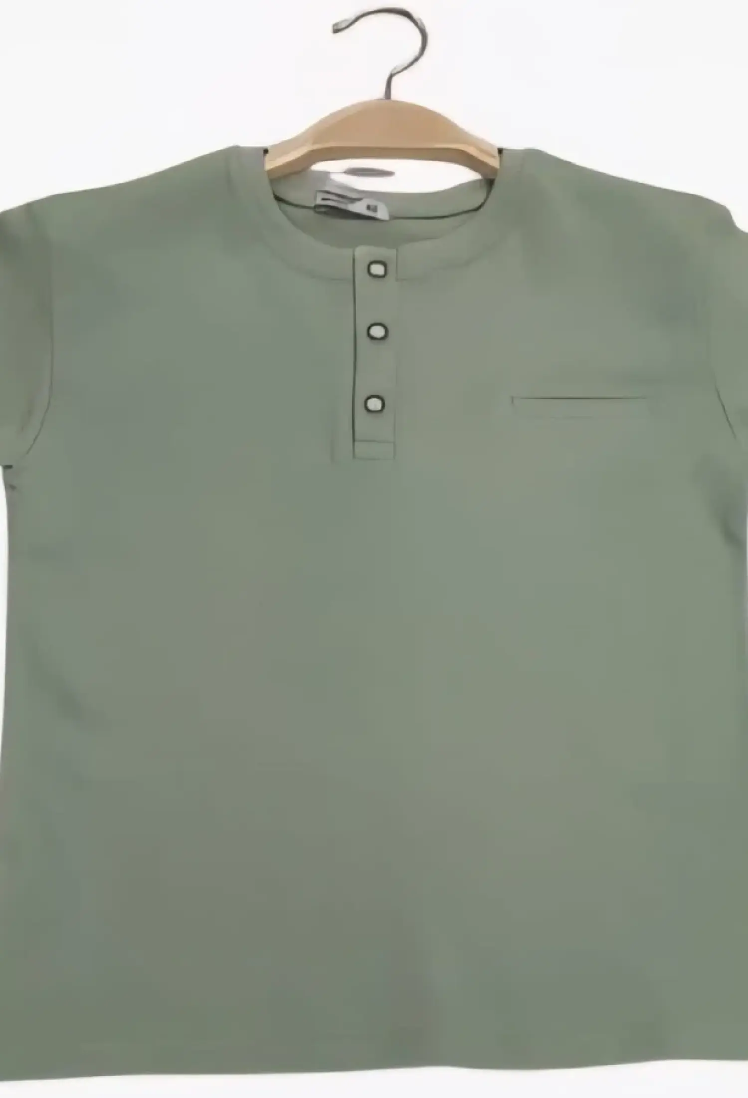 Sıfır Yakalı Düğmeli Erkek Tişört - Brand: TANEM KİDS - Kids & Bby Clothes From Peralane Kids Turkey