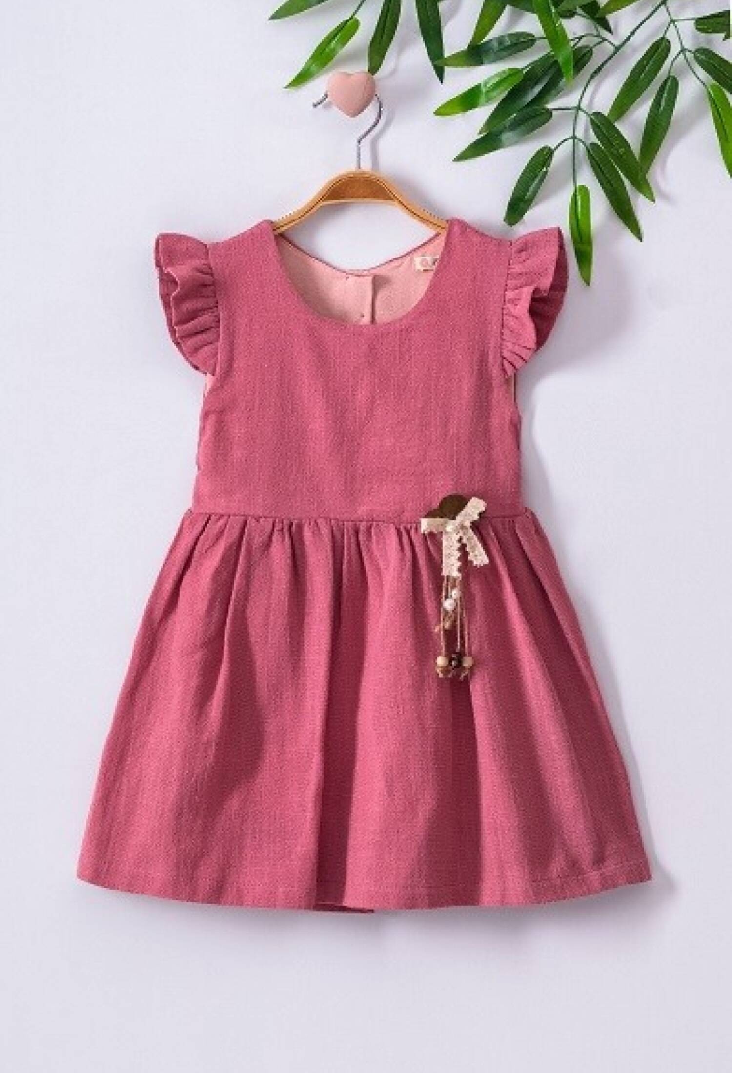 Backless Linen Dress