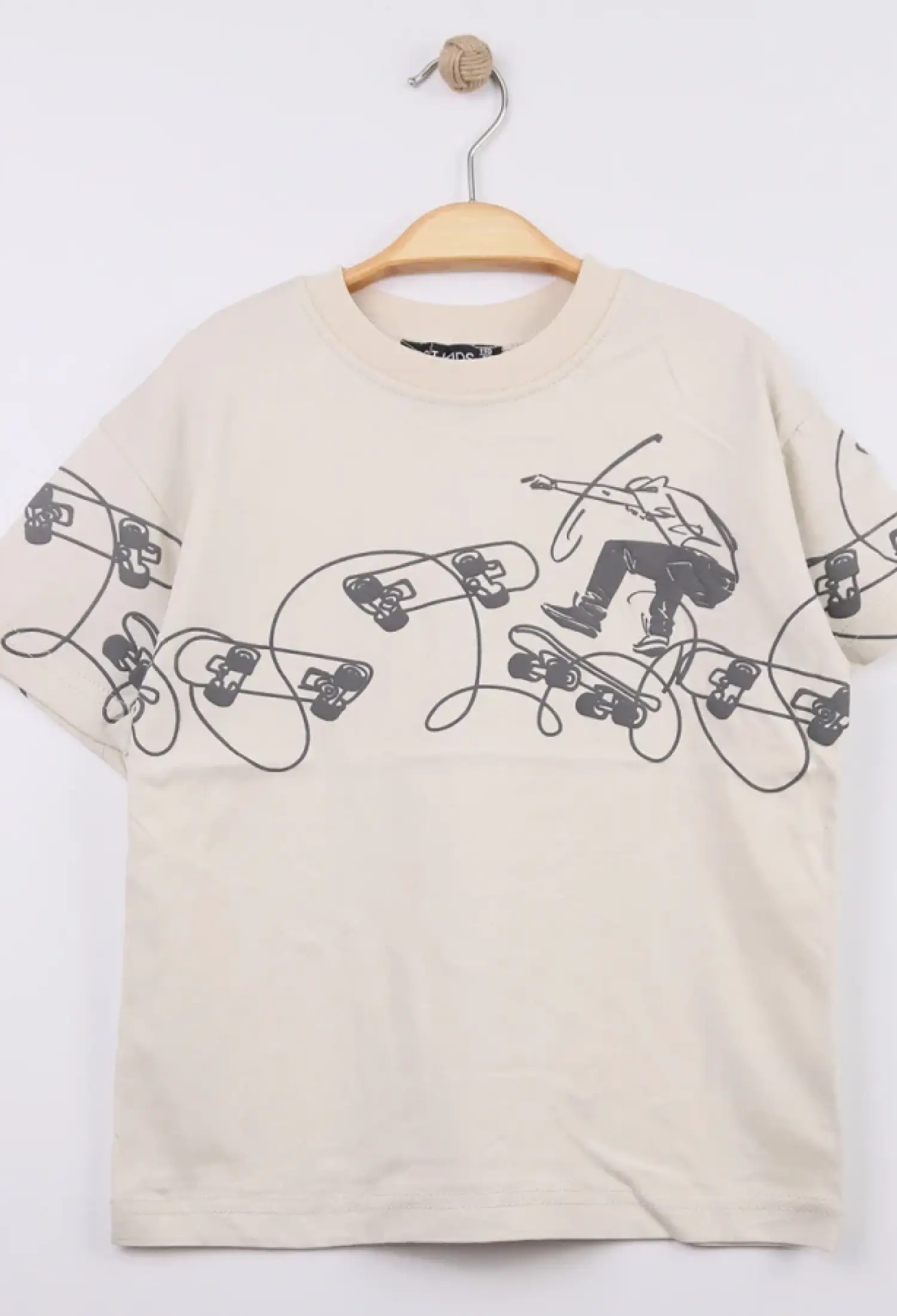 Skate Baskılı Erkek Tişört - Brand: FİRST KİDS - Kids & Bby Clothes From Peralane Kids Turkey