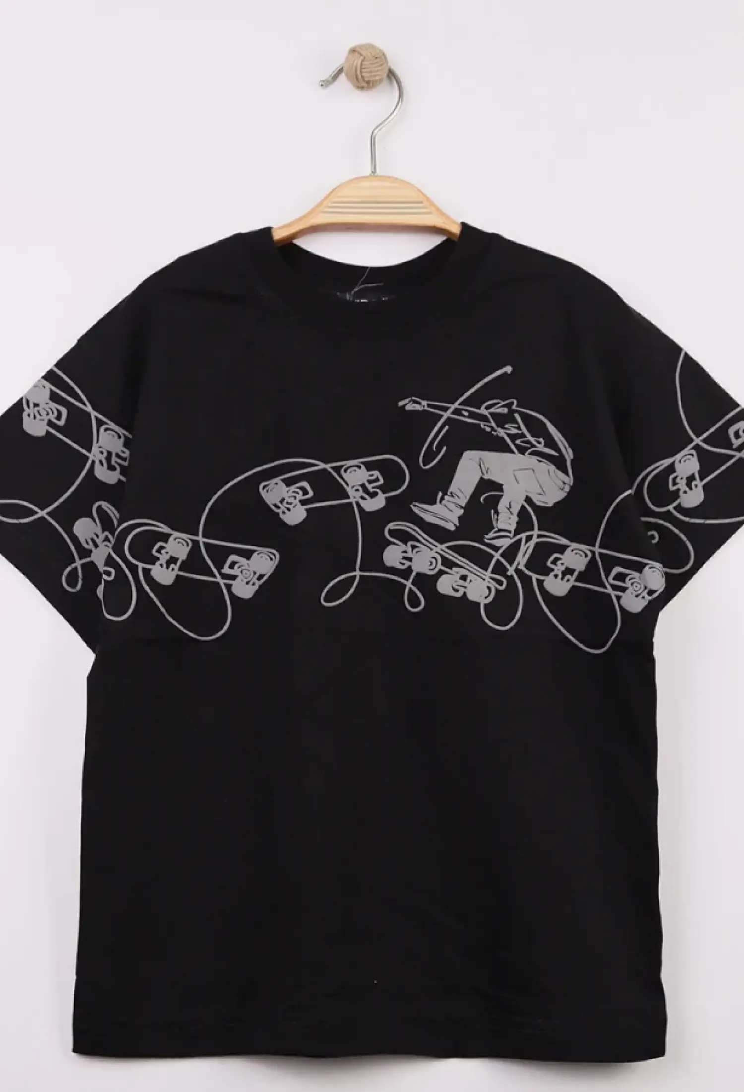 Skate Baskılı Erkek Tişört - Brand: FİRST KİDS - Kids & Bby Clothes From Peralane Kids Turkey