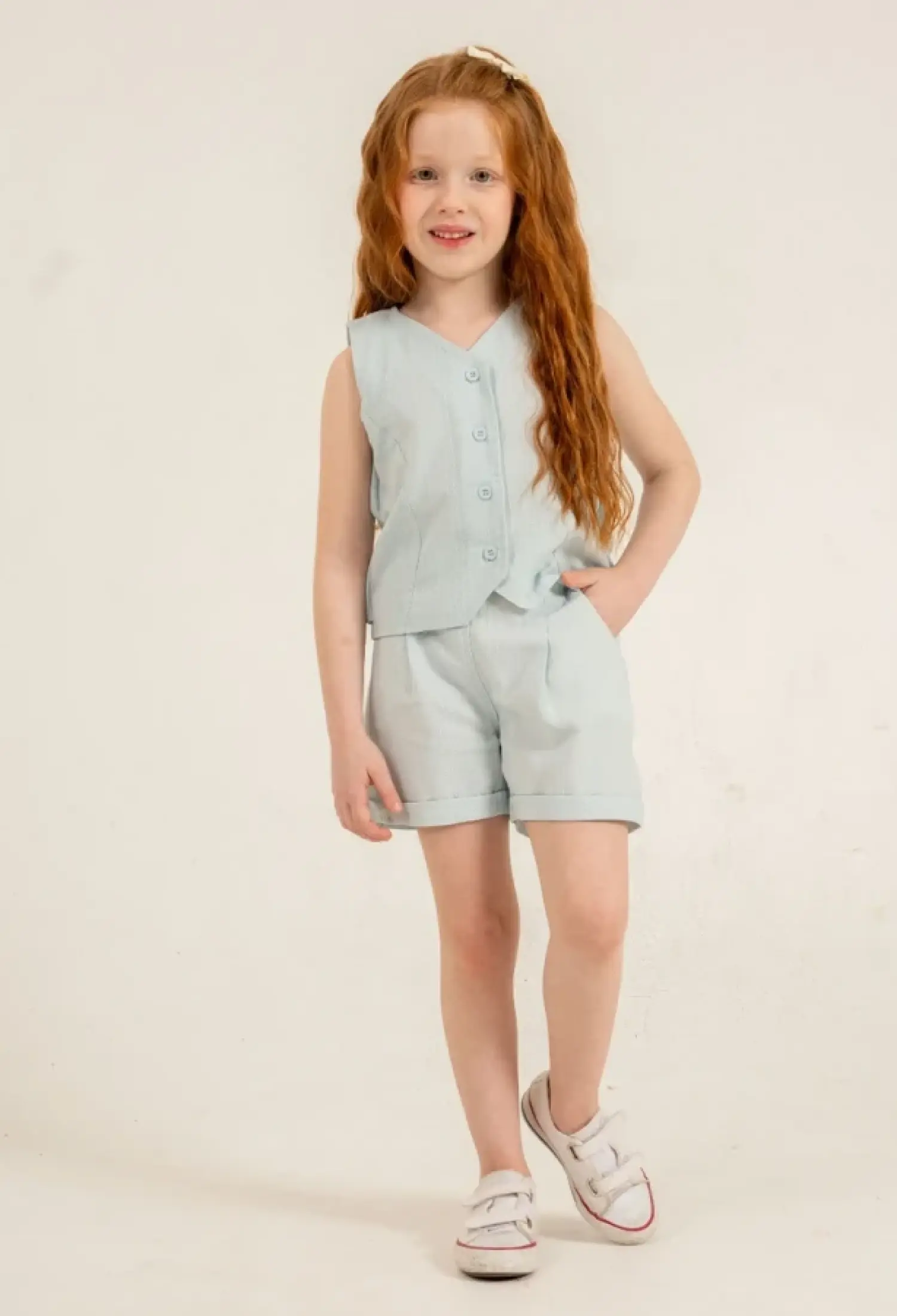 Şortlu Kız Takım - Brand: ECOLKIZ - Kids & Bby Clothes From Peralane Kids Turkey