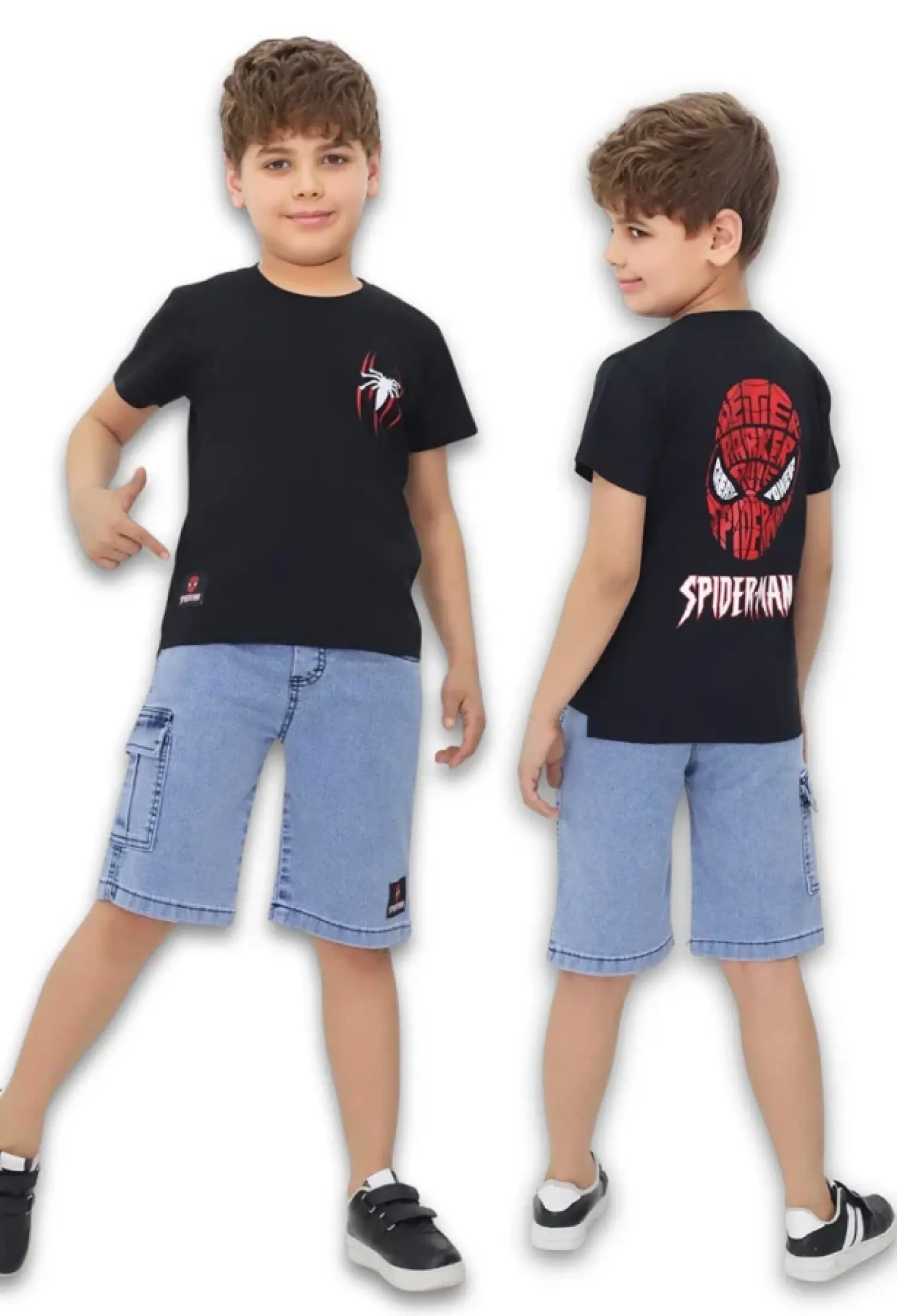 Spider Man Baskılı Erkek Takım - Brand: CMK - Kids & Bby Clothes From Peralane Kids Turkey