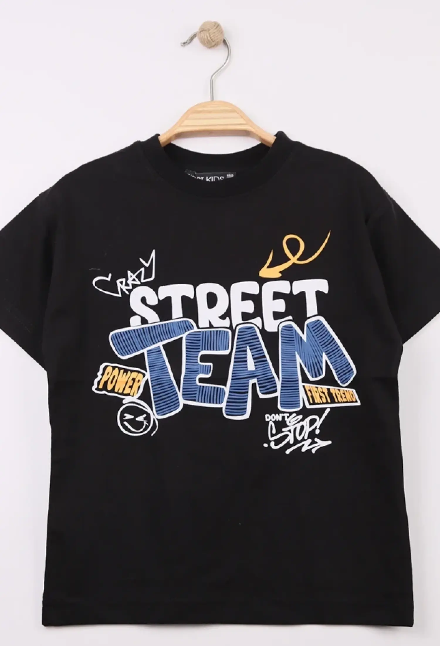 Street Baskılı Erkek Tişört - Brand: FİRST KİDS - Kids & Bby Clothes From Peralane Kids Turkey