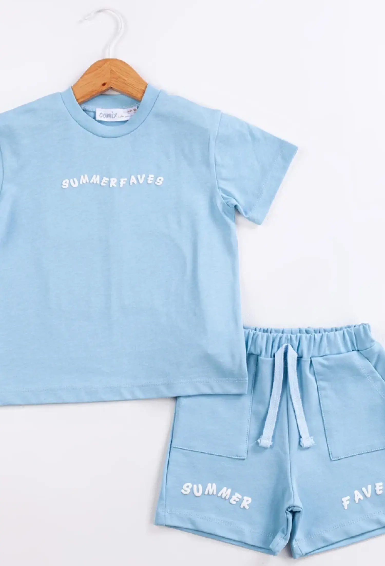 Summerfaves Baskılı Erkek Bebe Takım - Brand: COMİX - Kids & Bby Clothes From Peralane Kids Turkey