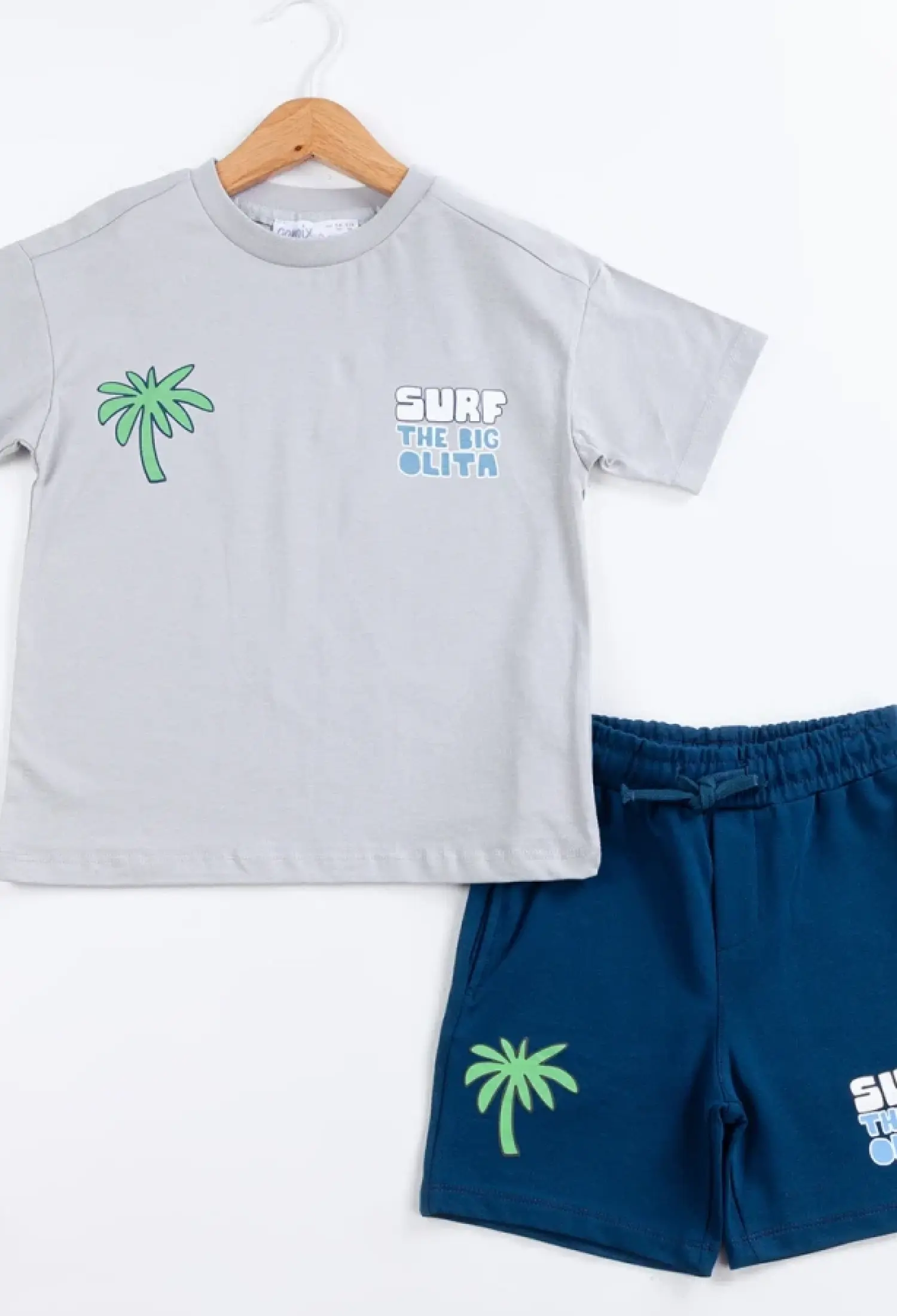 Surf Baskılı Erkek Takım - Brand: COMİX - Kids & Bby Clothes From Peralane Kids Turkey