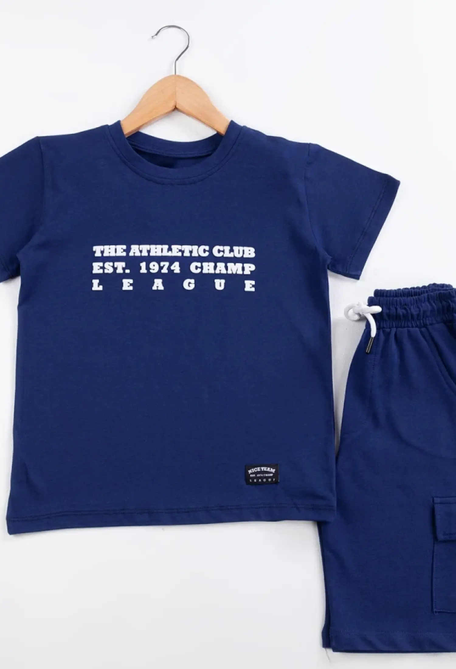 The Athletic Baskılı Erkek Takım - Brand: CIVILTI - Kids & Bby Clothes From Peralane Kids Turkey