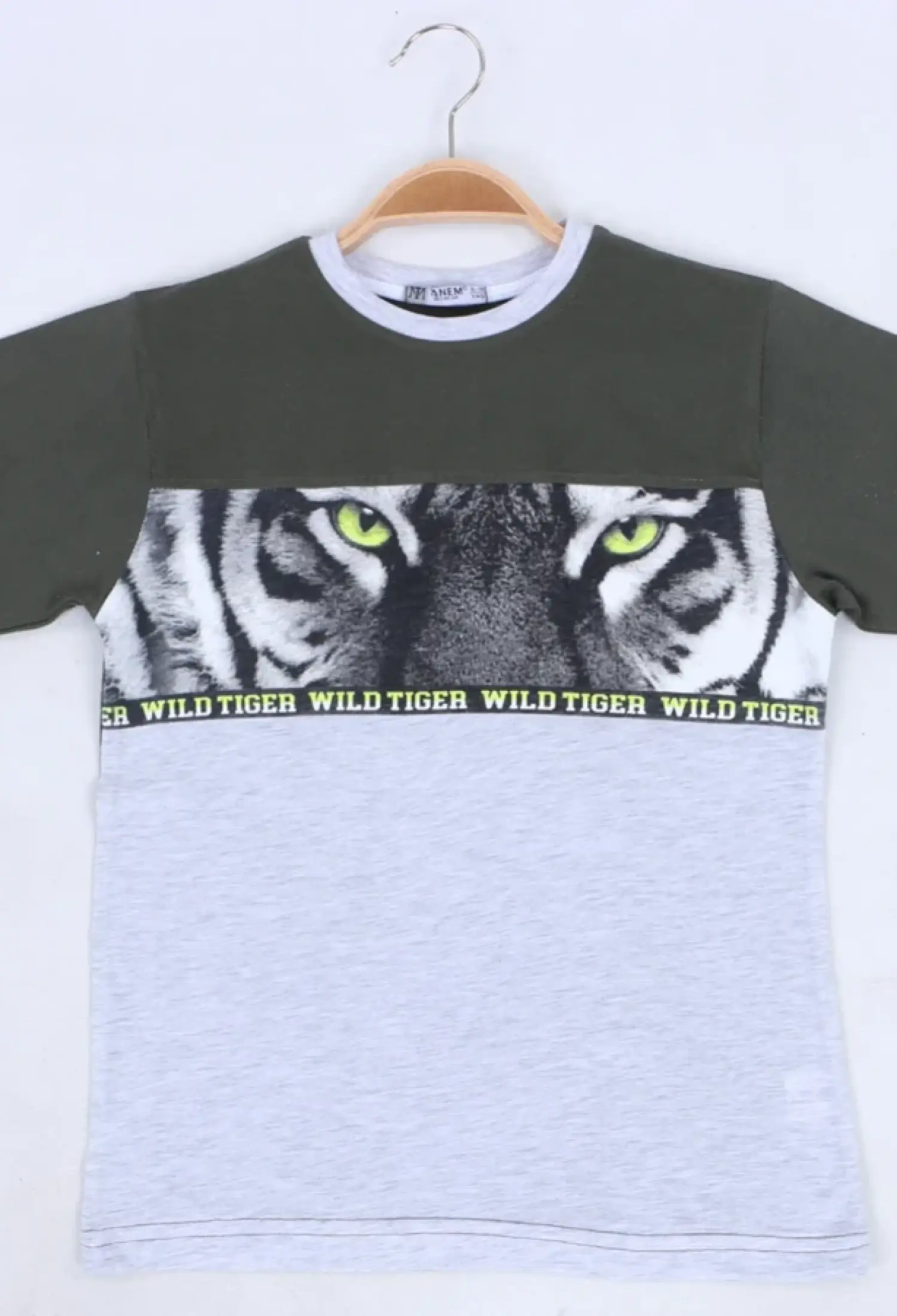 Tiger Baskılı Erkek Tişört - Brand: TANEM KİDS - Kids & Bby Clothes From Peralane Kids Turkey