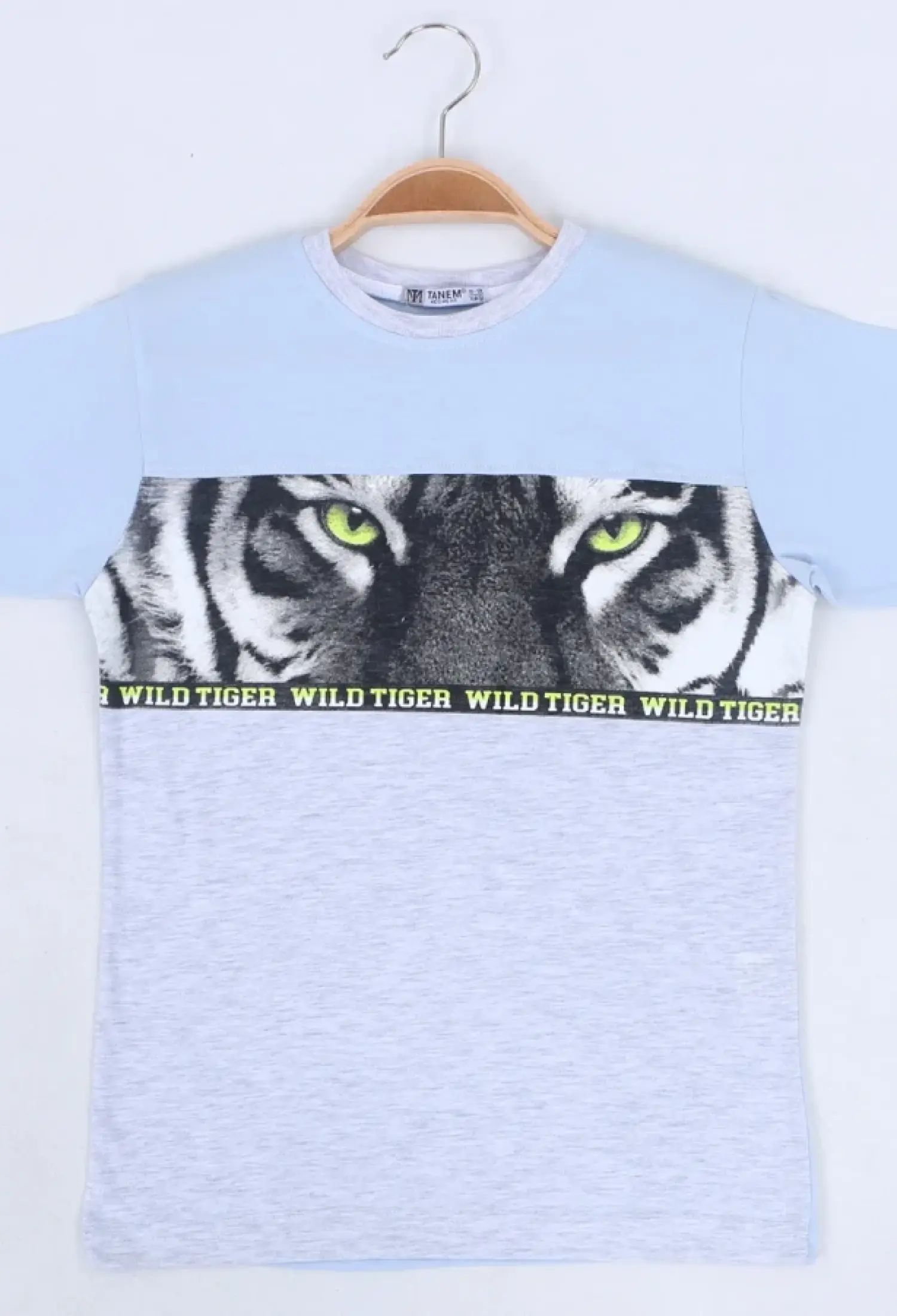 Tiger Baskılı Erkek Tişört - Brand: TANEM KİDS - Kids & Bby Clothes From Peralane Kids Turkey