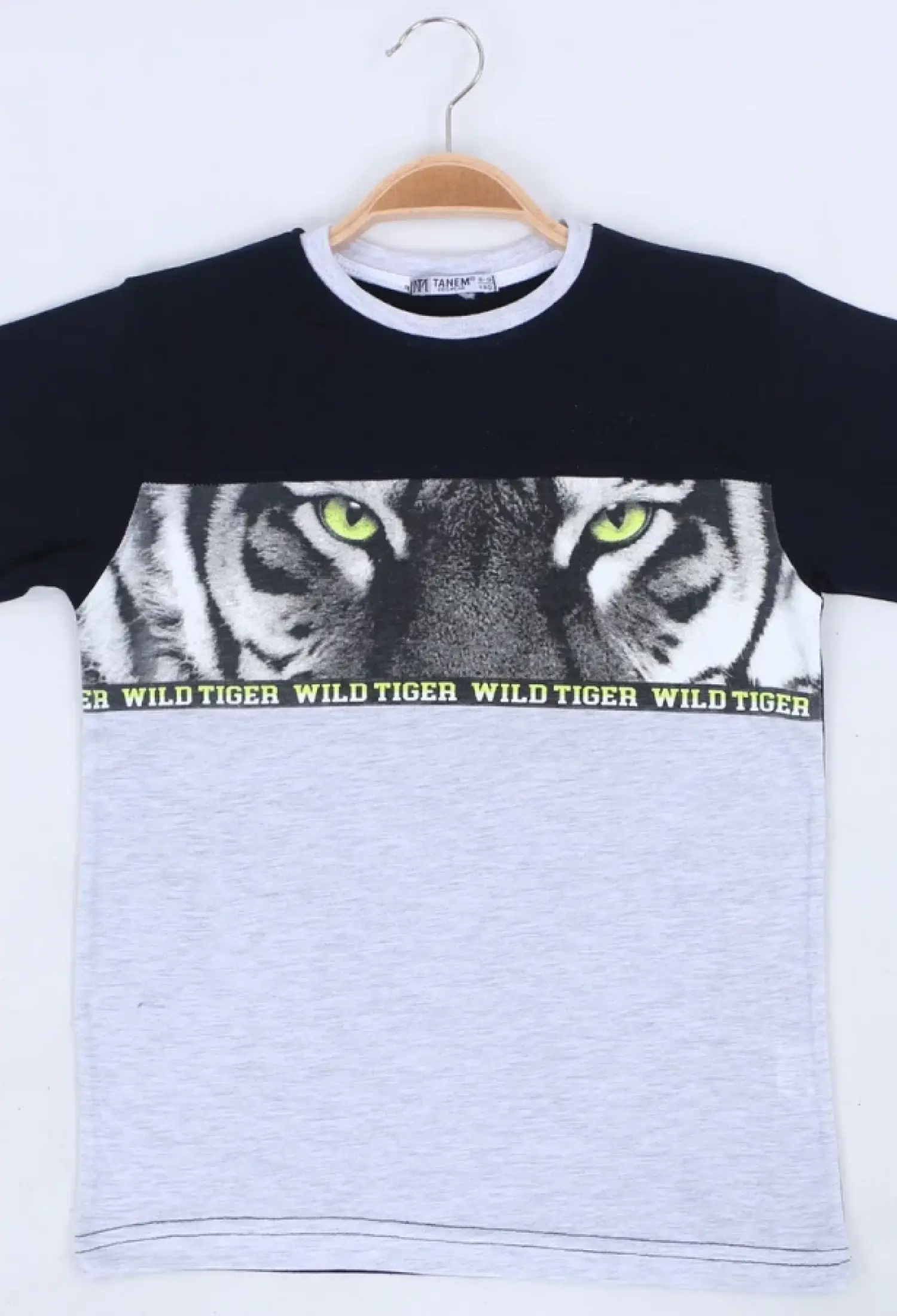 Tiger Baskılı Erkek Tişört - Brand: TANEM KİDS - Kids & Bby Clothes From Peralane Kids Turkey