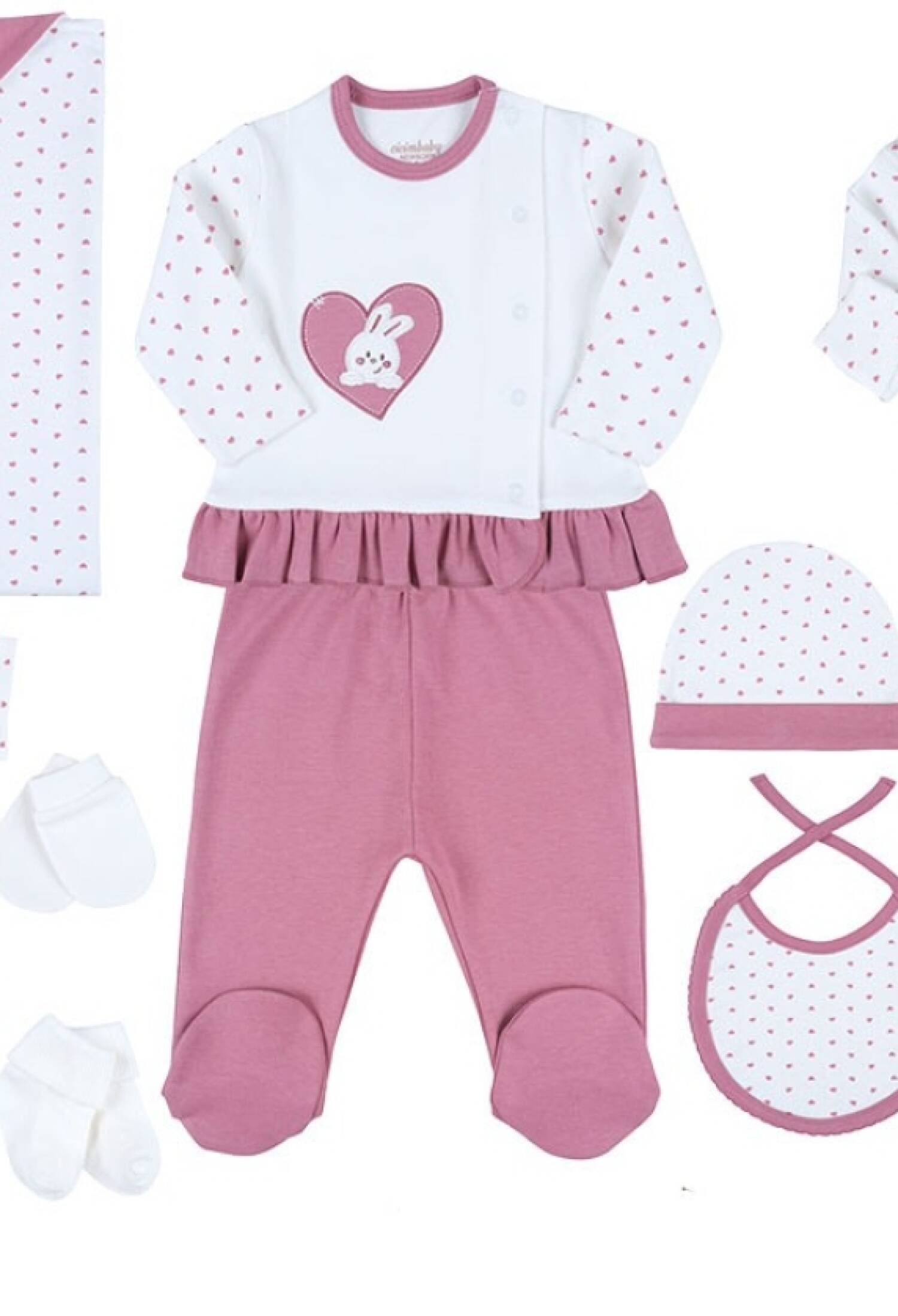 Baby 10-Piece Newborn Set 0-3M Ciccimbaby 1043-4809