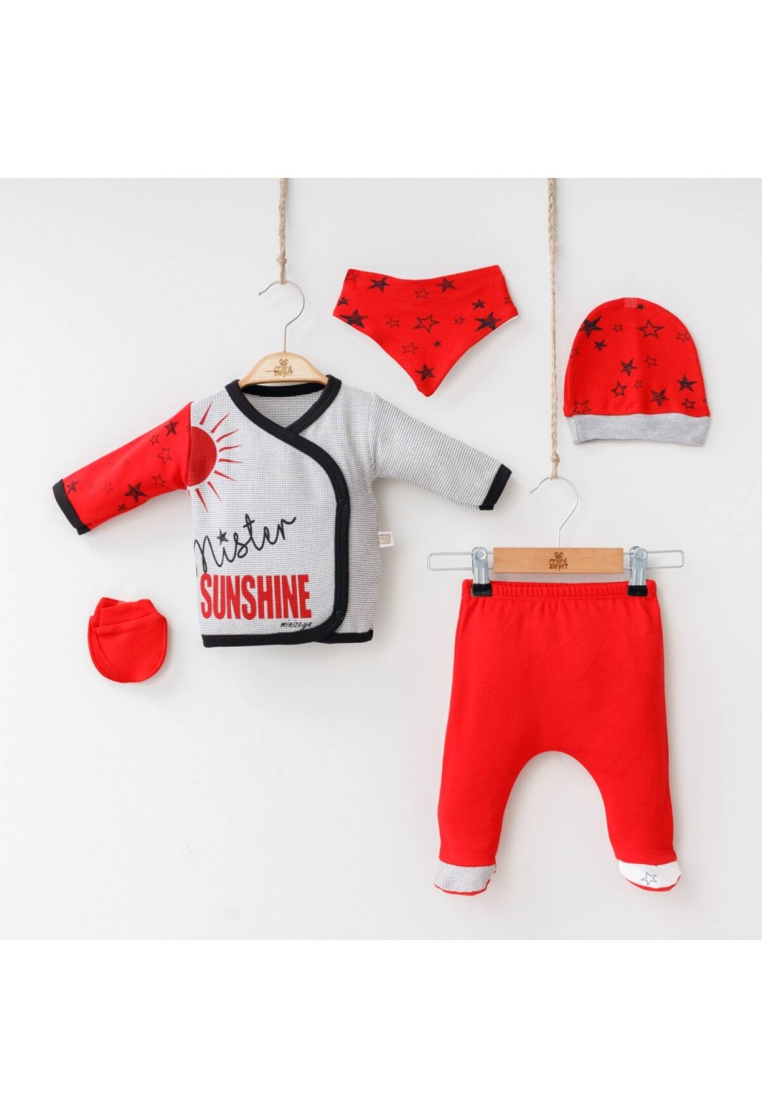 Baby 5-Piece Newborn Set 0-3M Minizeyn 2014-5550