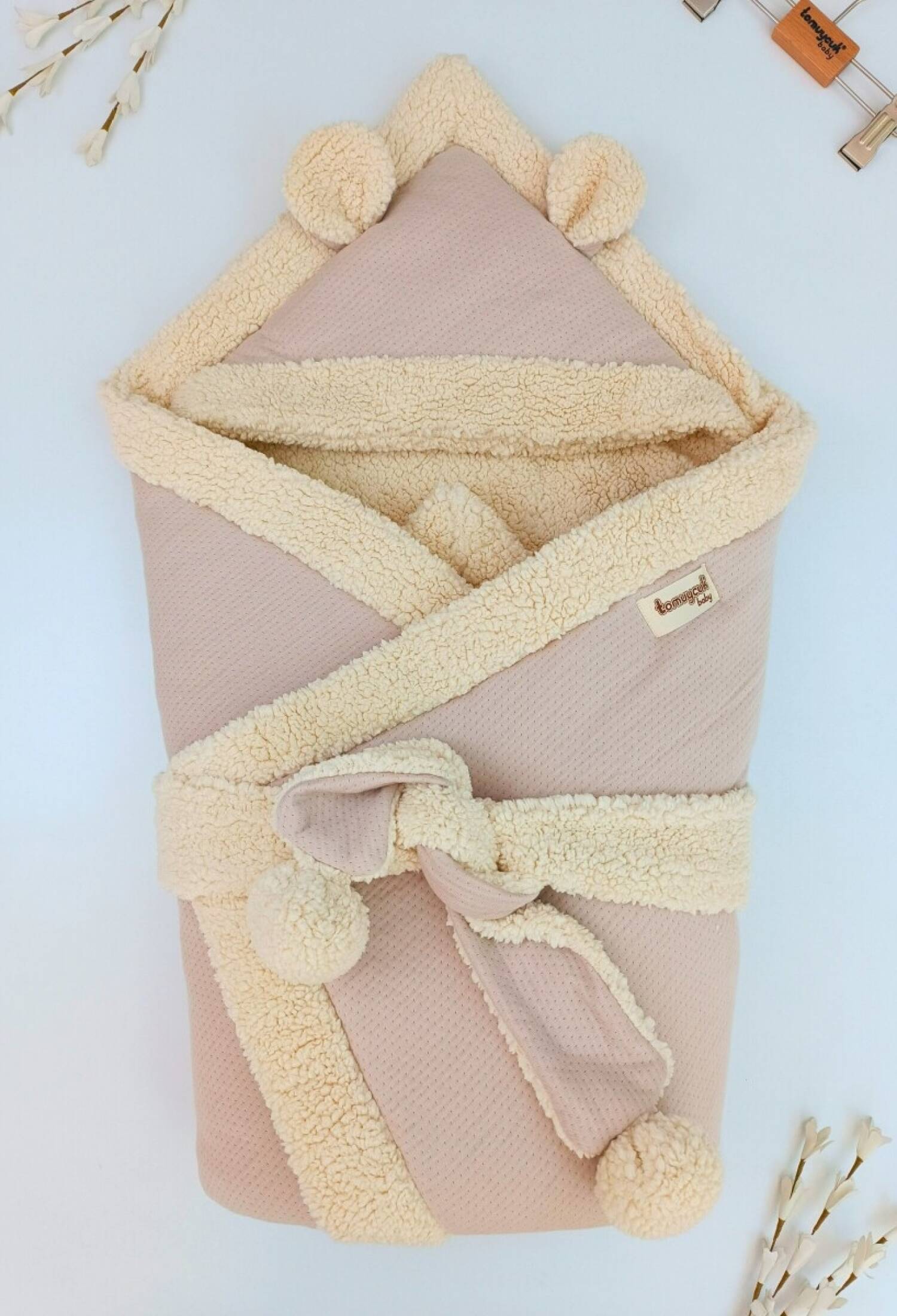 Baby Afra Arya Kuzu Joy Butterfly Swaddle 0-24M Tomuycuk 1074-45492