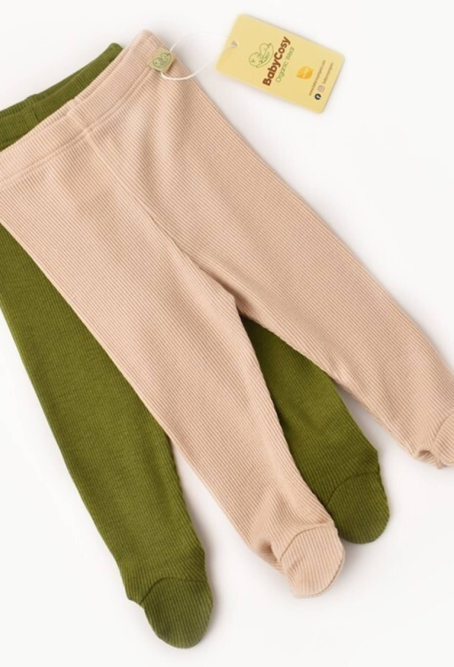 Baby Modal 2-Piece Footed Pants Baby Cosy 2022-CSYM11604