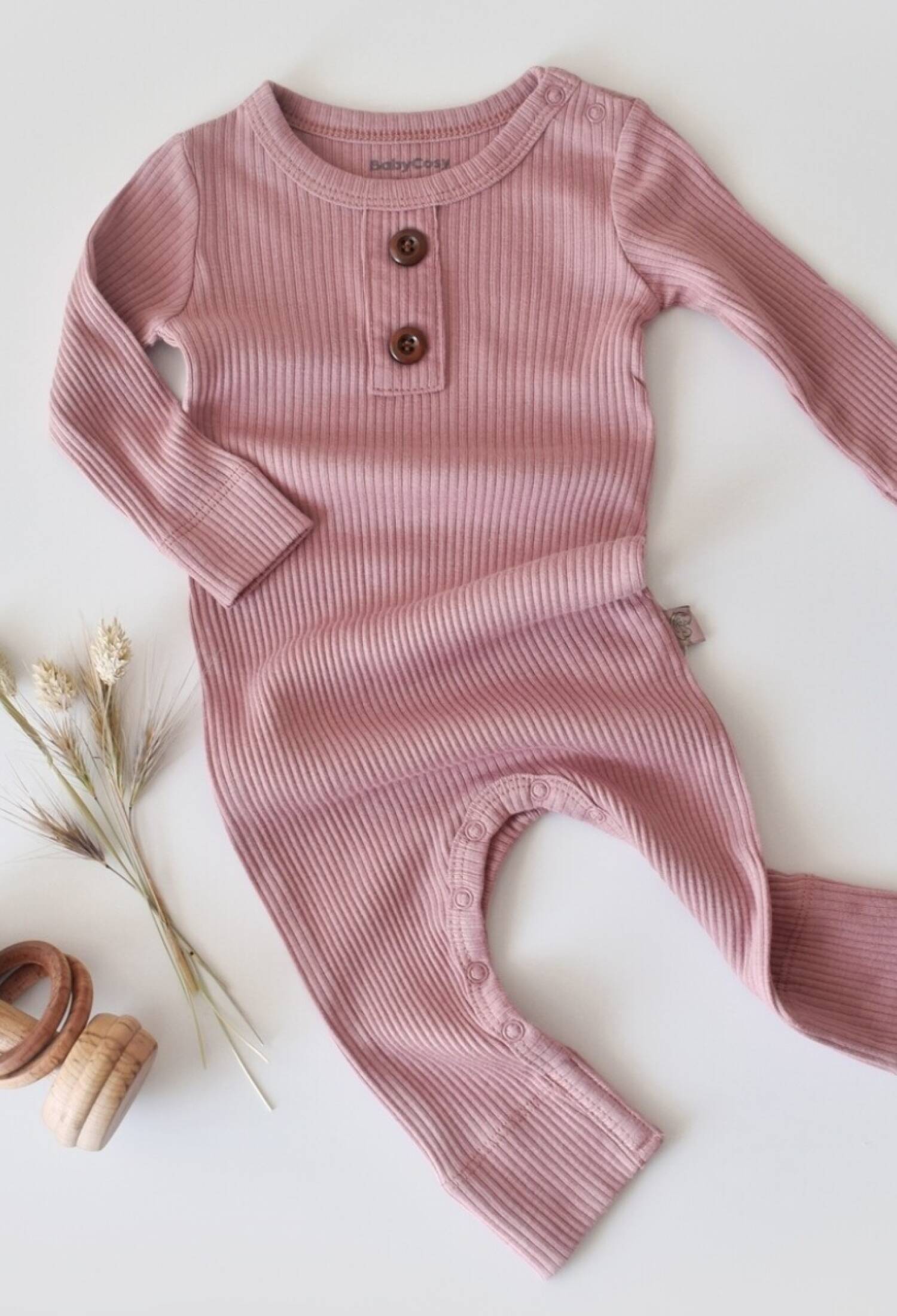 Baby Modal Long-Sleeve Romper 3-24M Baby Cosy 2022-CSYM11411