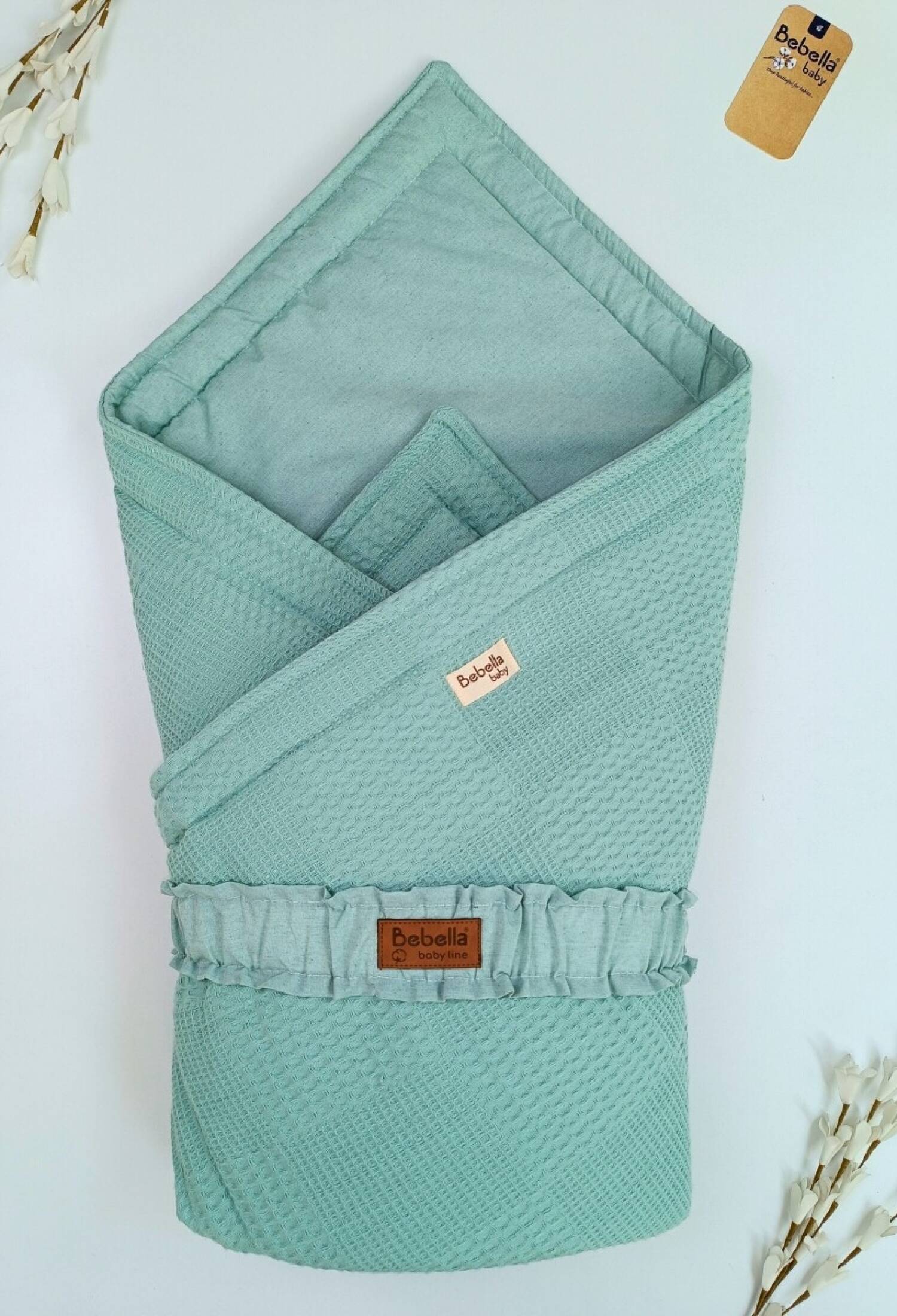 Baby Mosaic Quilted Swaddle Blanket 0-24M Bebella baby 2052-65008