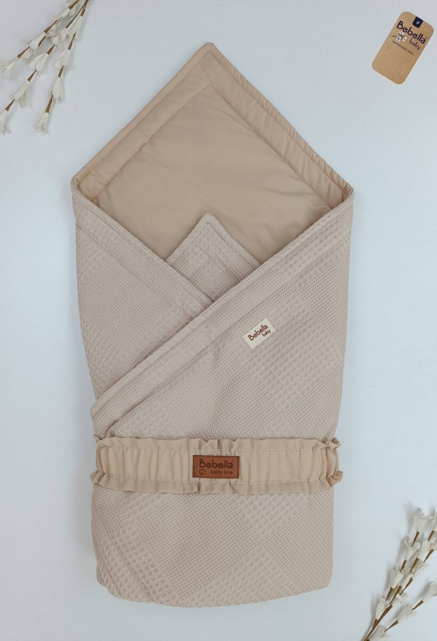 Baby Mosaic Quilted Swaddle Blanket 0-24M Bebella baby 2052-65008