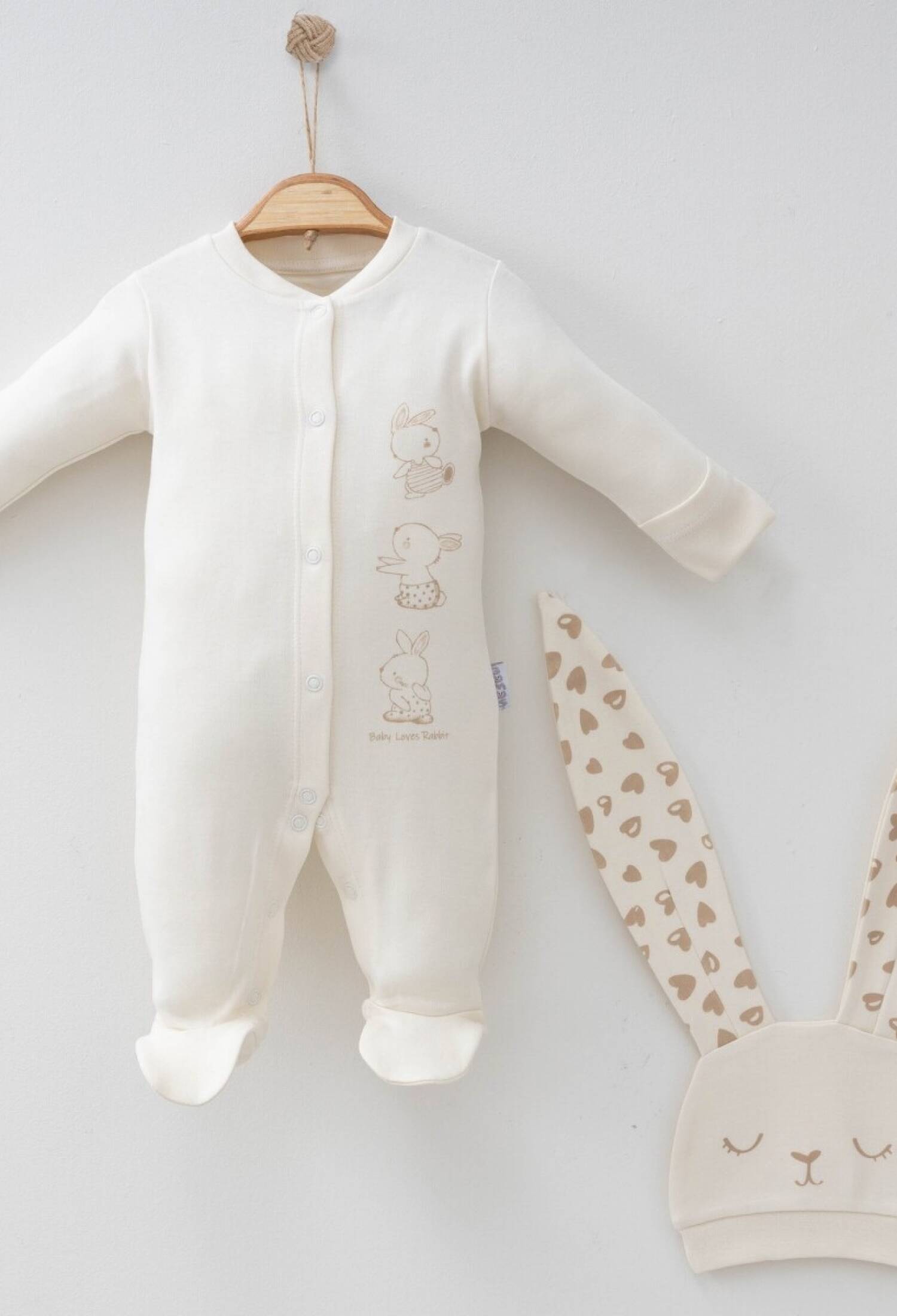 Baby Romper 0-3M Silver Baby 2043-0089