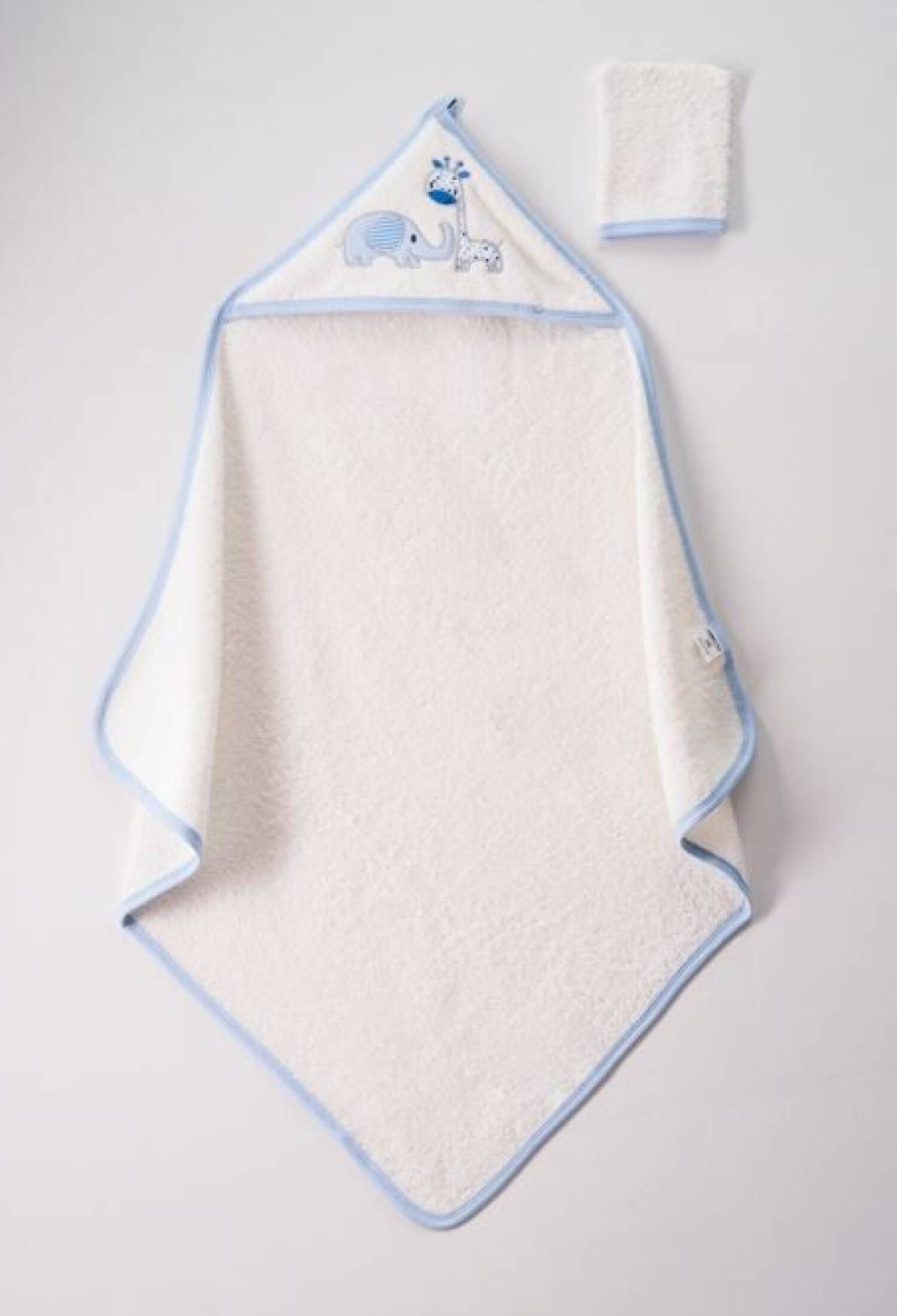 Baby Unisex 2-Piece Bath Set and Towel 75x80 Ramel Kids 1072-354
