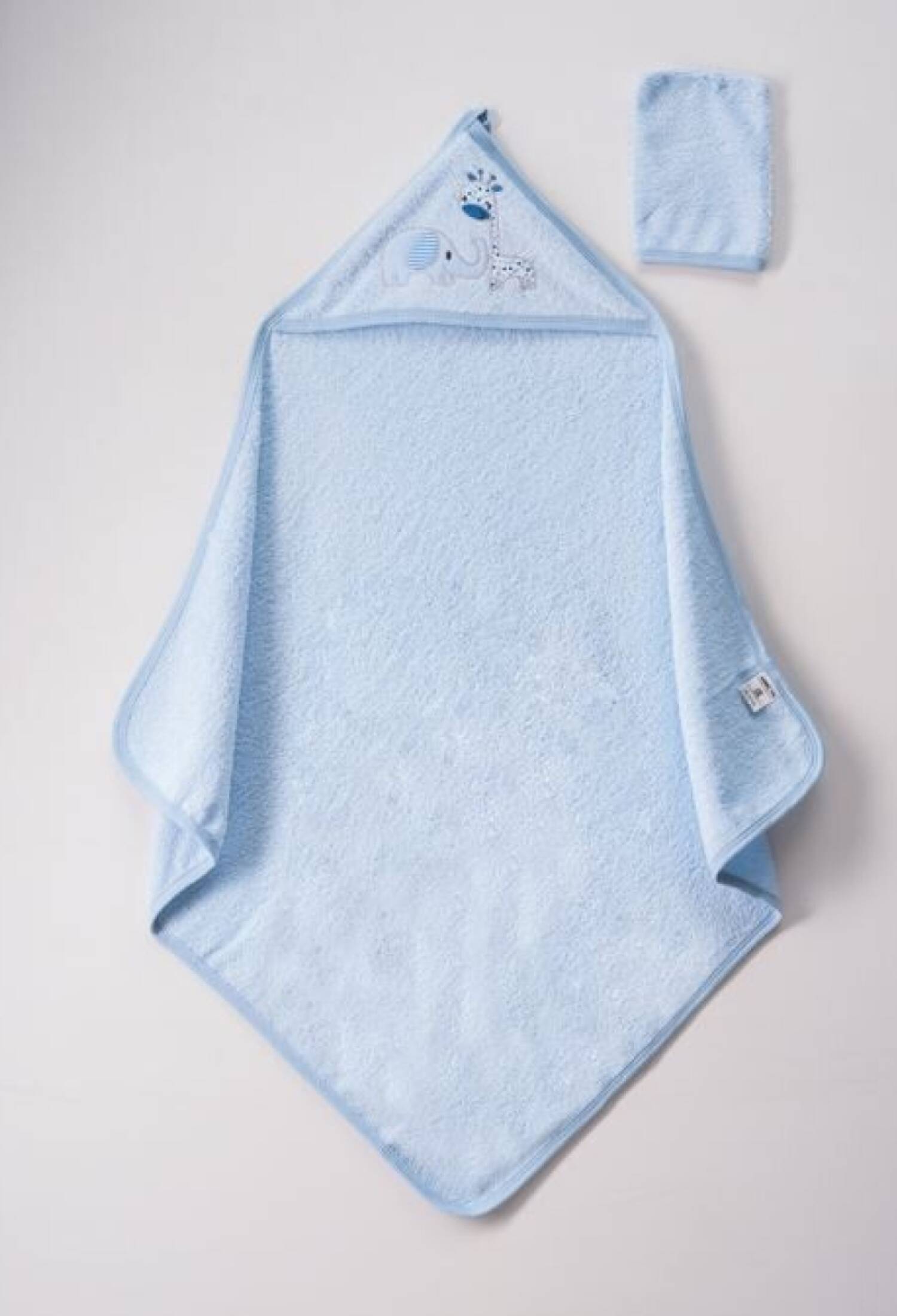 Baby Unisex 2-Piece Bath Set and Towel 75x80 Ramel Kids 1072-354