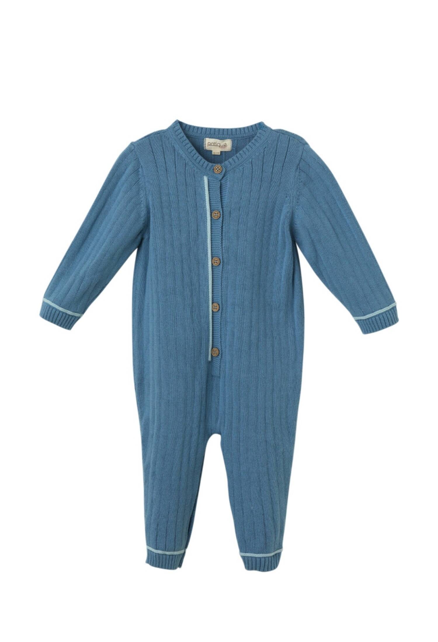 Baby Boy Organic Cotton Romper, Uluda? Triko, 3-18M, 1061-21134