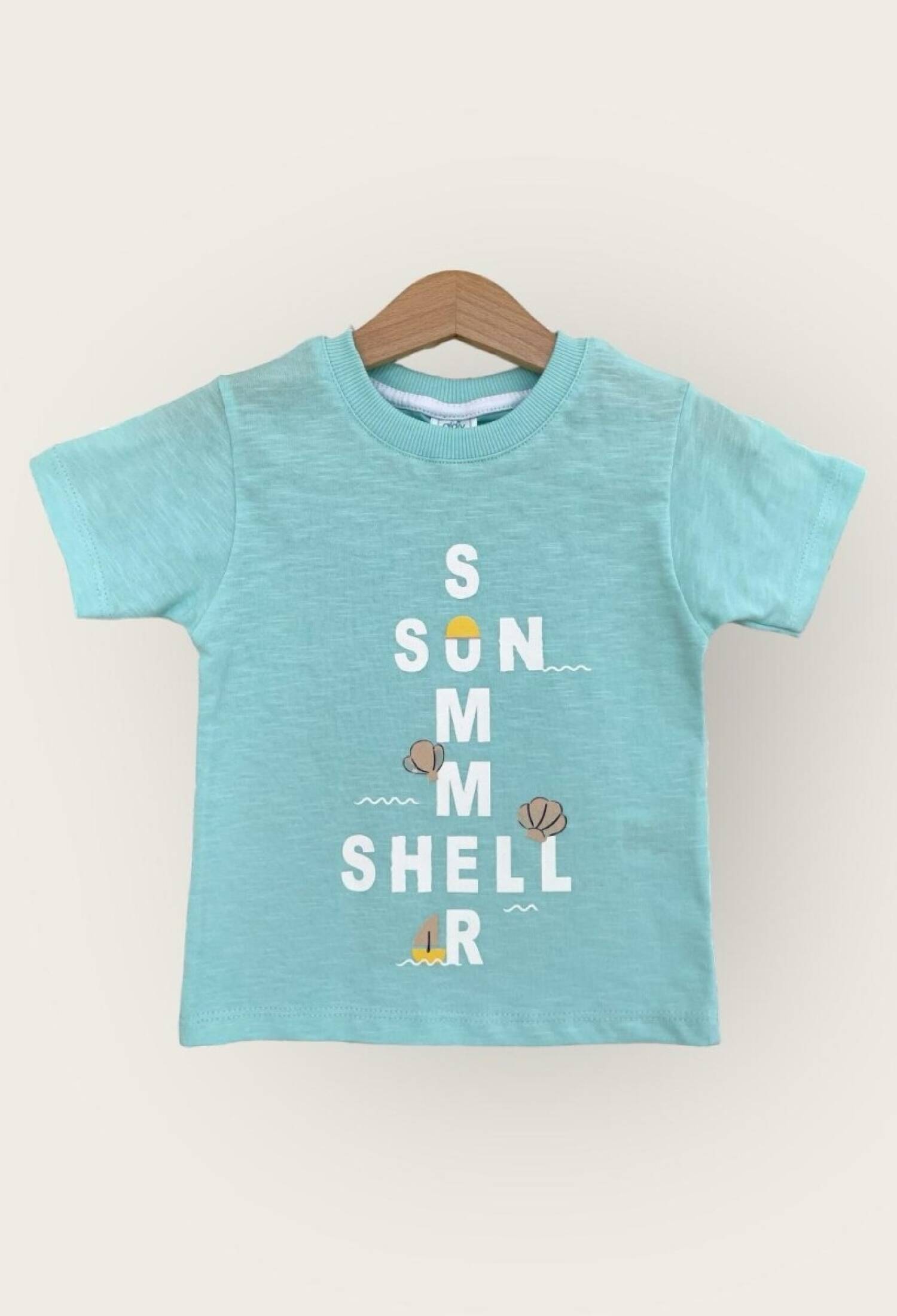 Baby Boy T-Shirt 1-4Y Algiy Mini 2047-3562