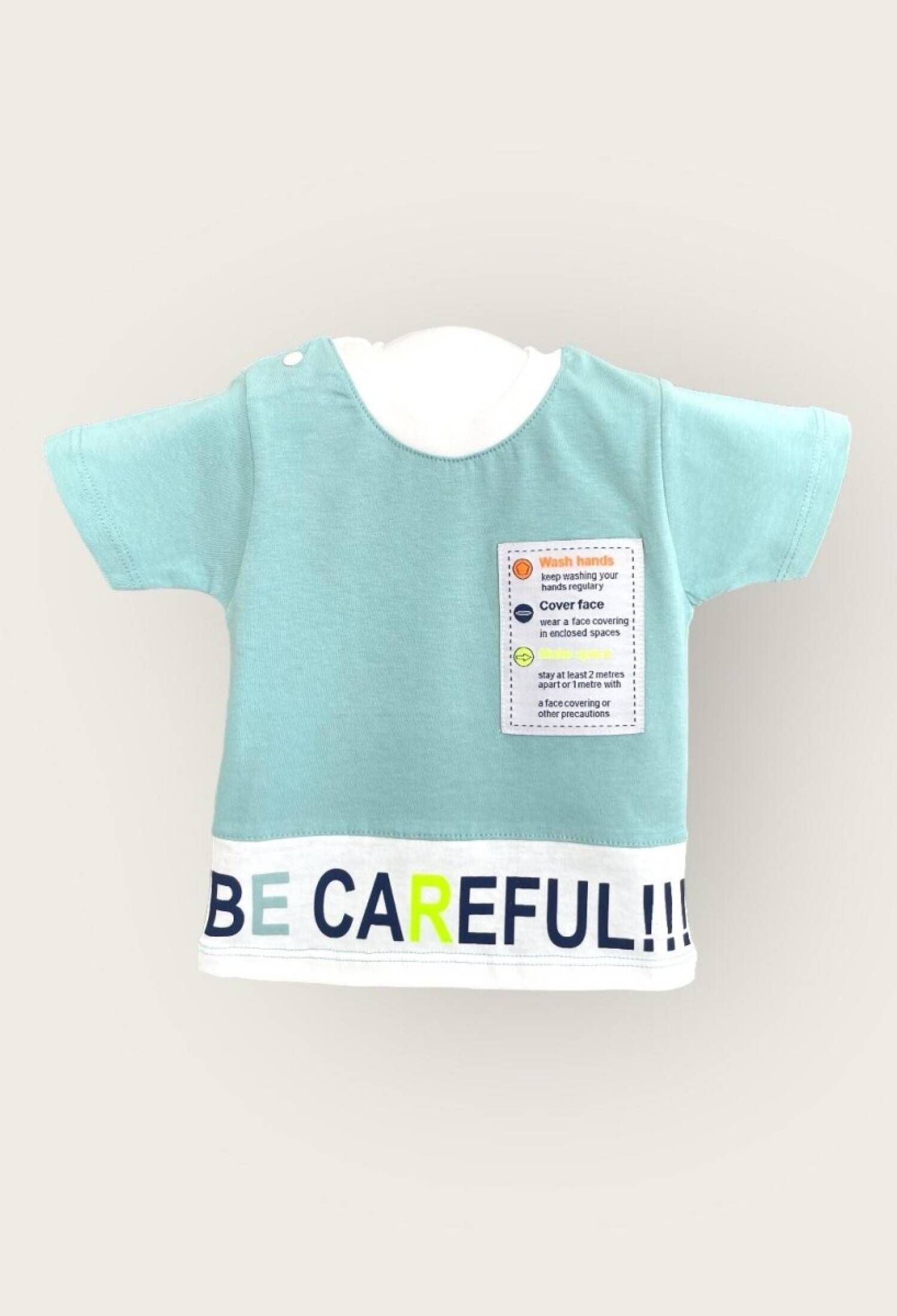 Baby Boy T-shirt 6-18M Algiy Mini 2047-3351