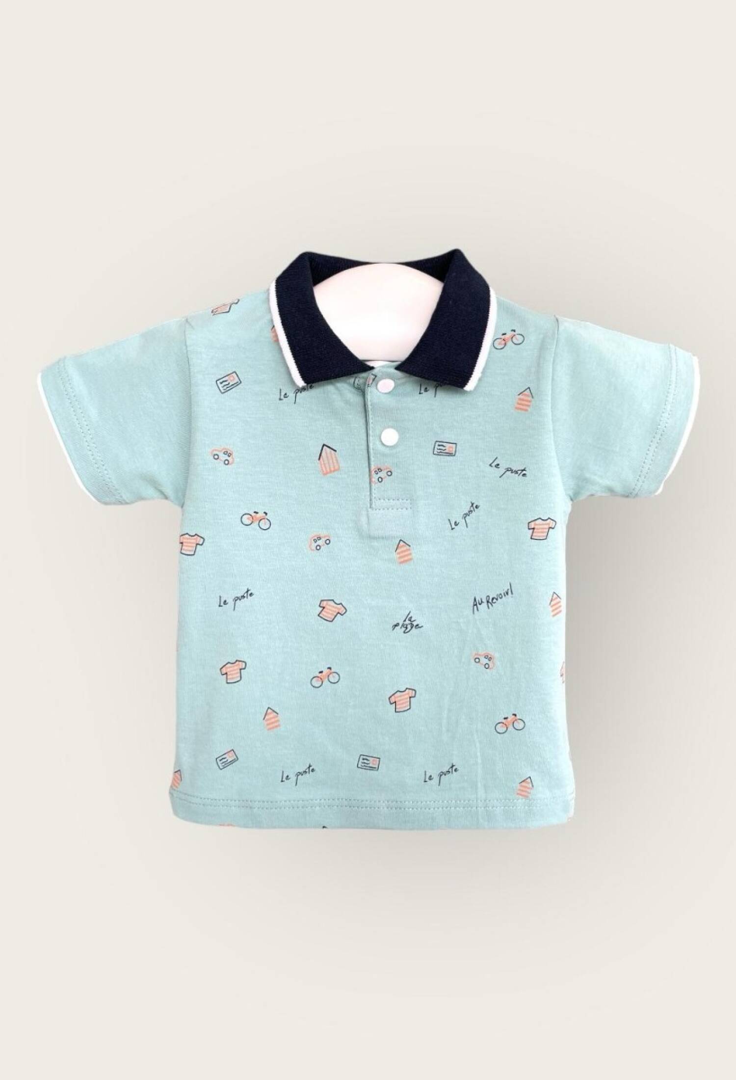 Baby Boy T-shirt 6-18M Algiy Mini 2047-3550