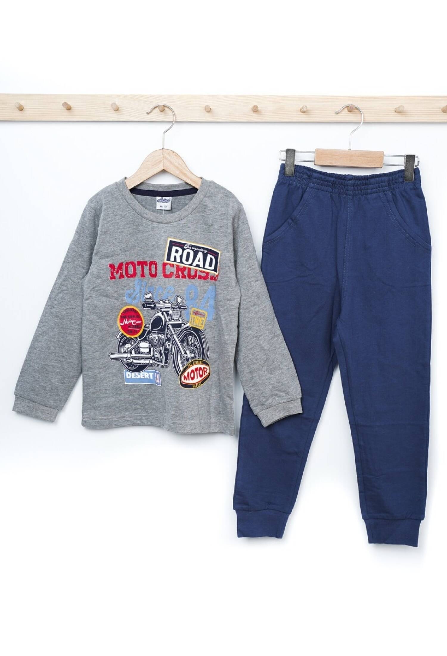 Boys' Two-Piece Tracksuit Set 3-6 Years Elnino 1025-21706